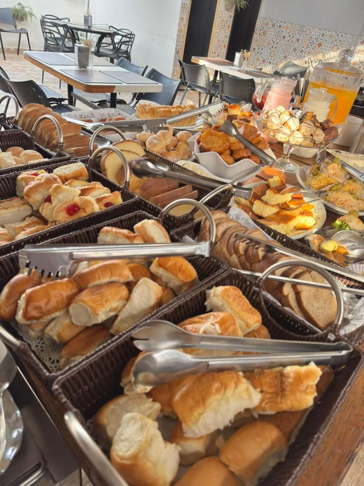 Food and drinks in Hotel Mão de Fatima