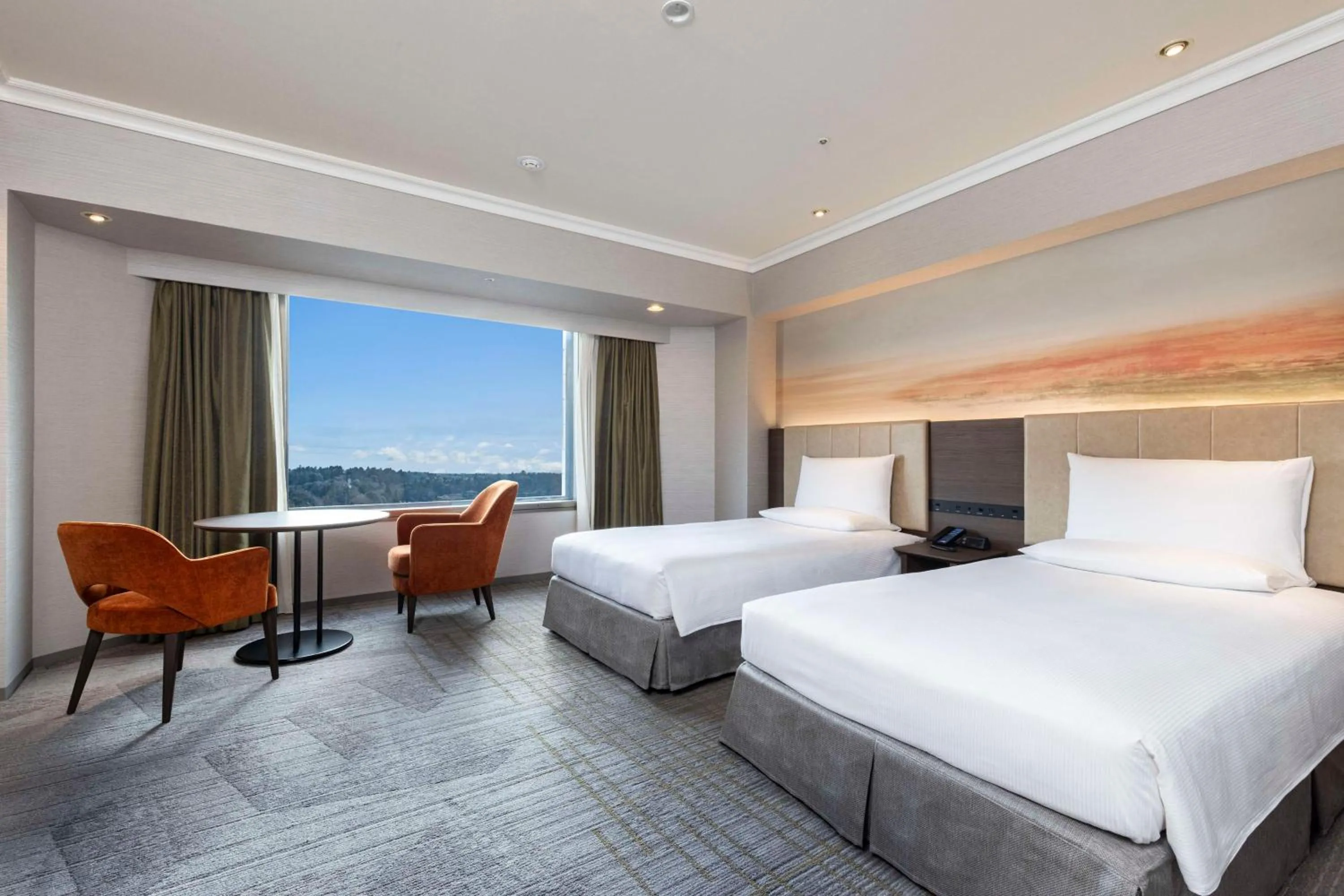 Bedroom, Bed in Hilton Tokyo Narita Airport