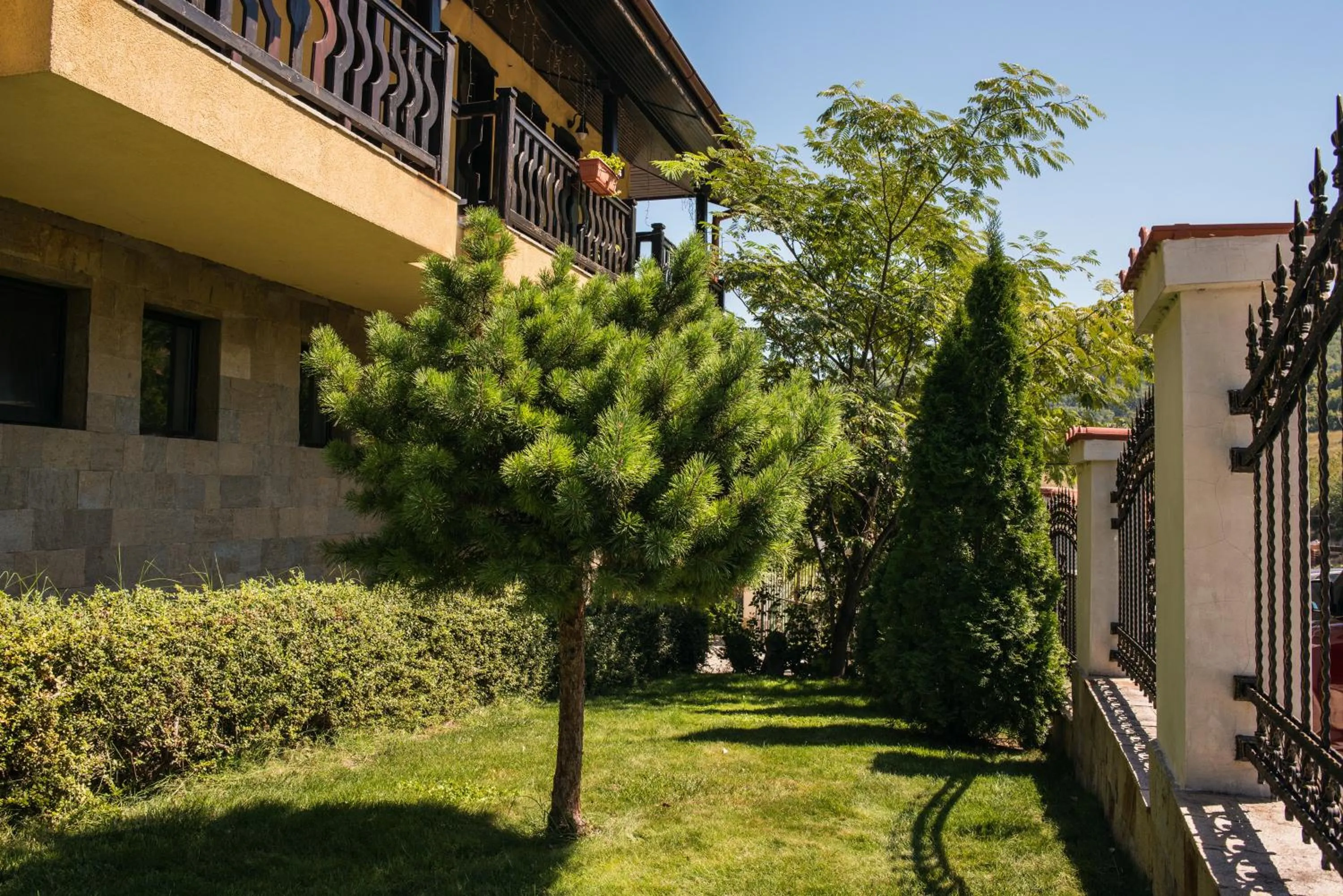 Garden in Chiflika Family Hotel
