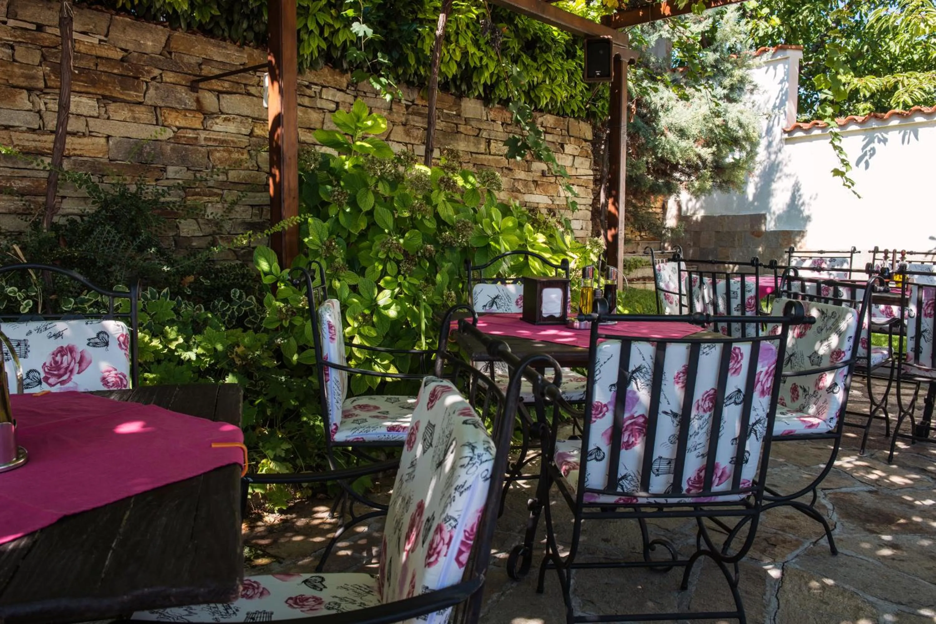 Garden in Chiflika Family Hotel