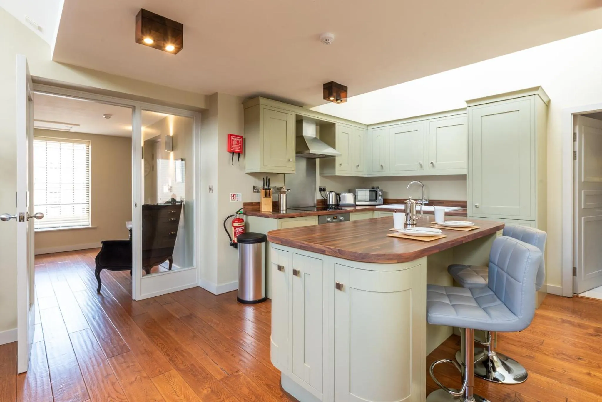 Kitchen or kitchenette in The Lawrance Luxury Aparthotel - York