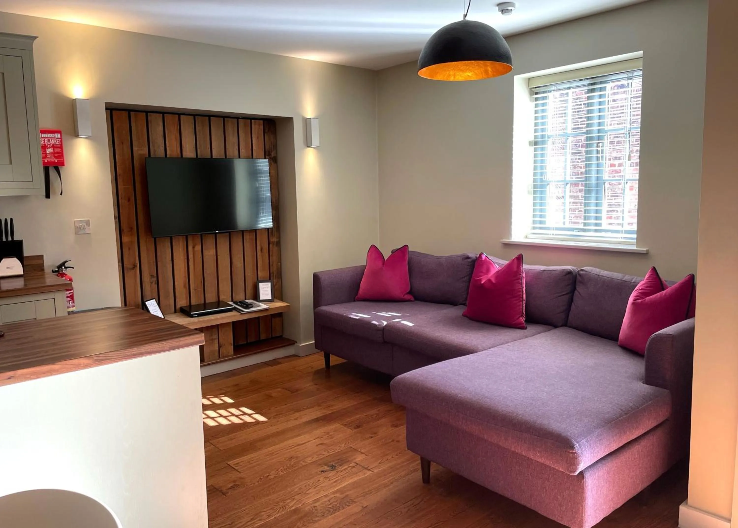 Living room in The Lawrance Luxury Aparthotel - York