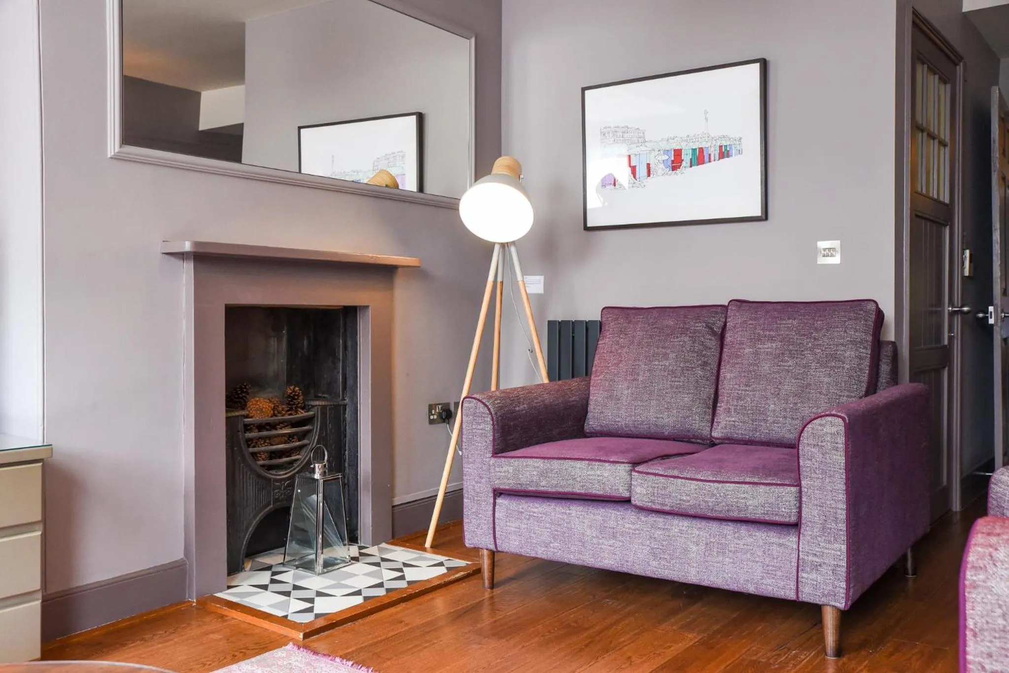 Seating area in The Lawrance Luxury Aparthotel - York