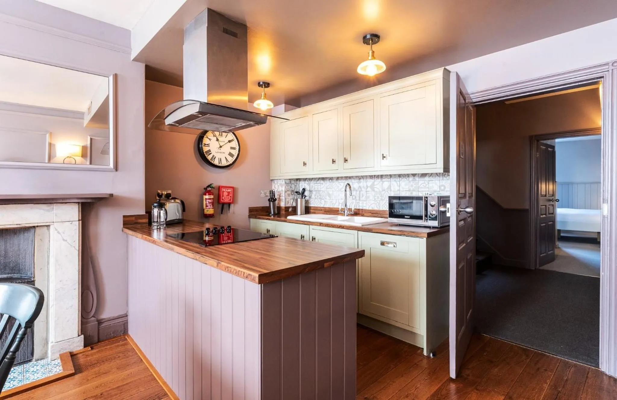 Kitchen or kitchenette in The Lawrance Luxury Aparthotel - York