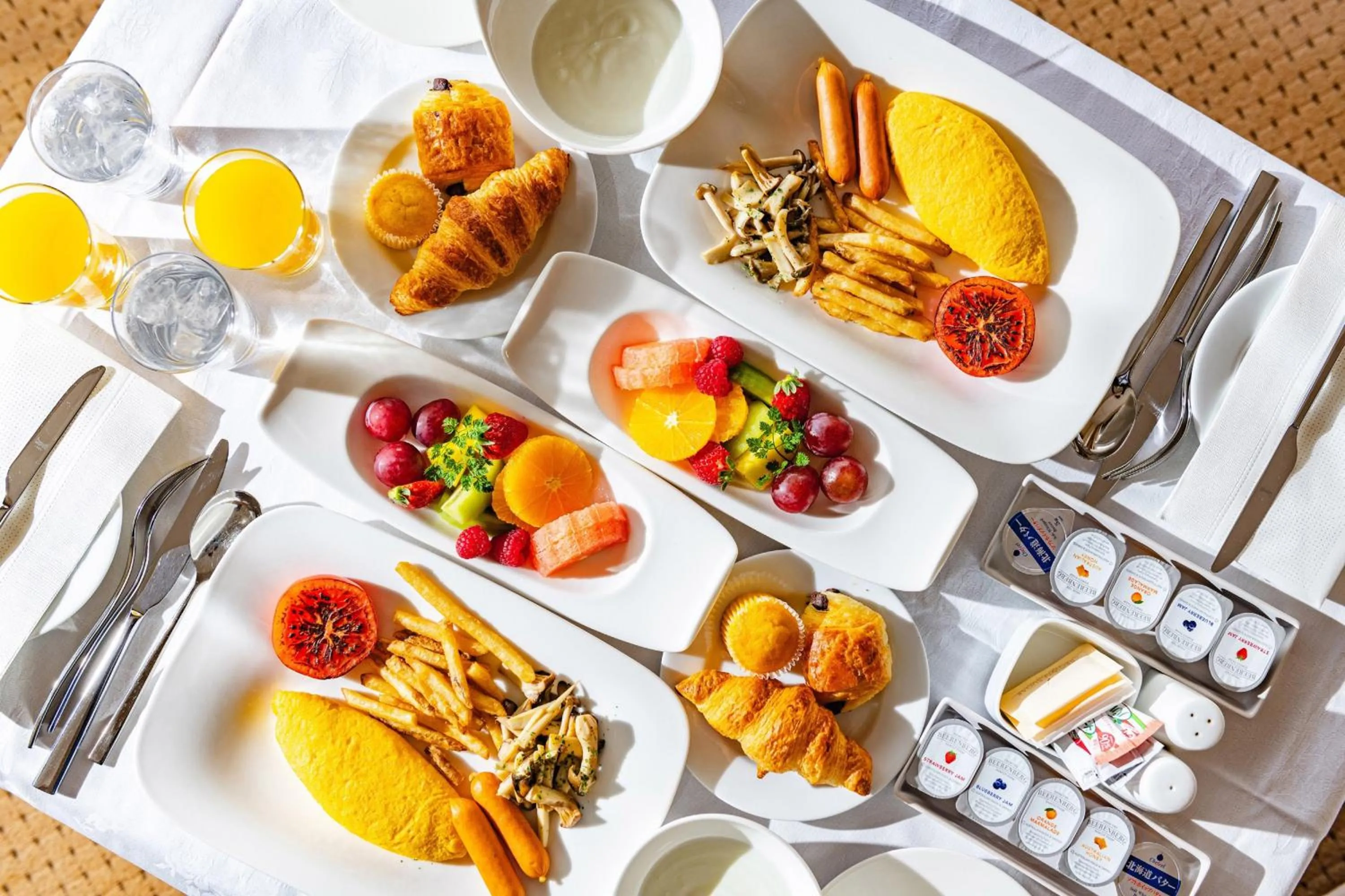 Breakfast in Sheraton Grande Tokyo Bay Hotel