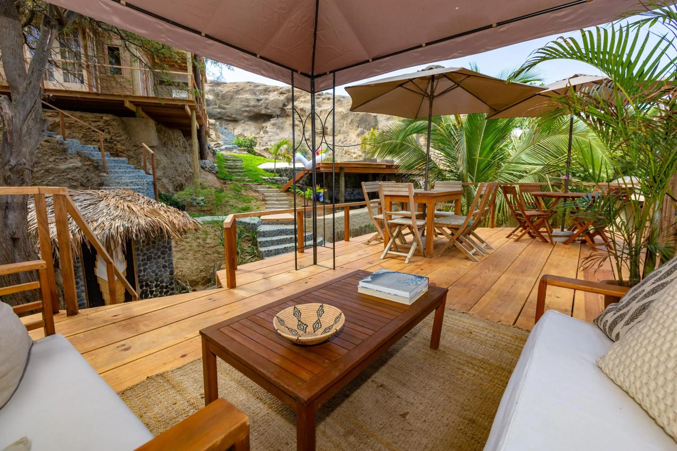 Seating area in Amai Luna