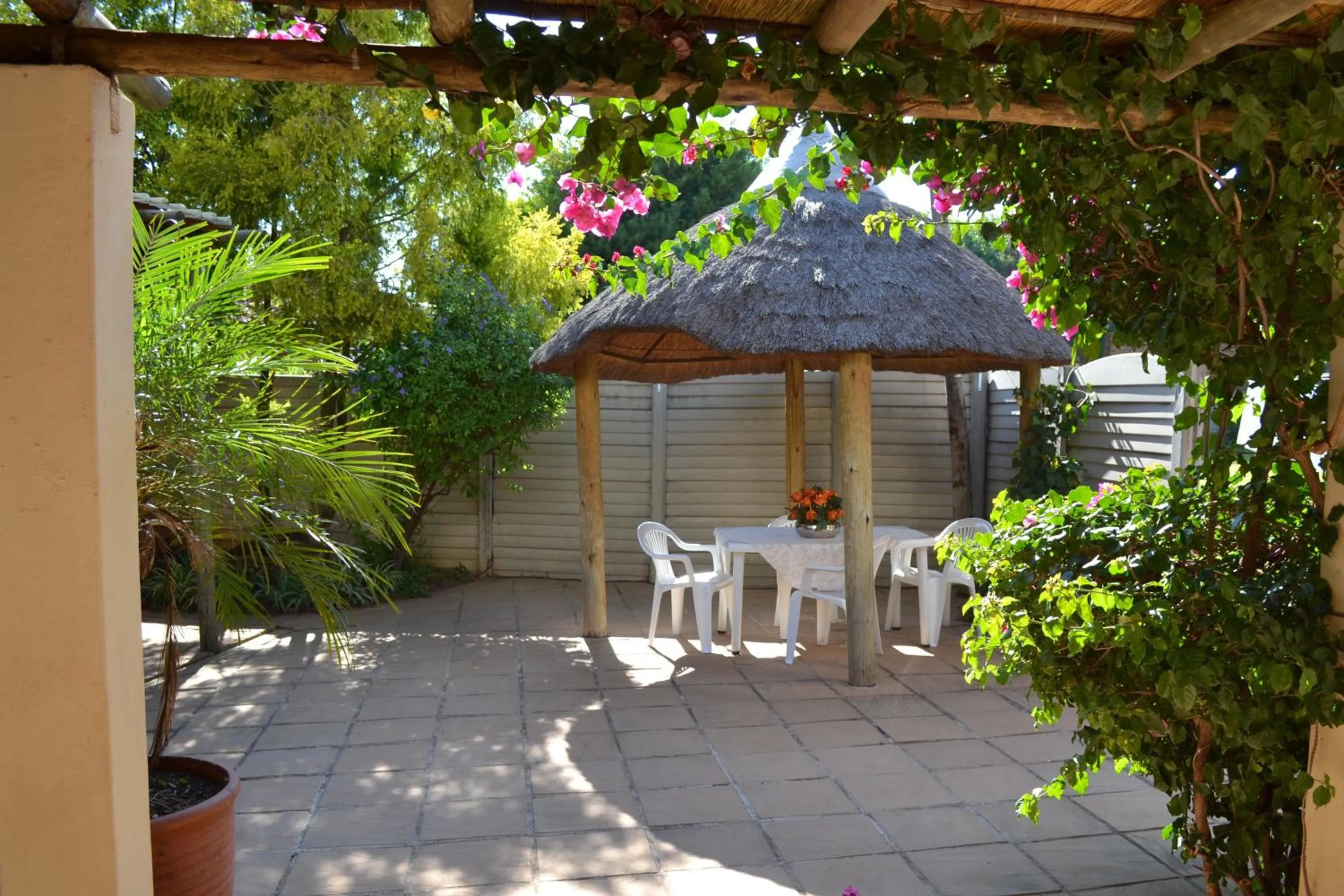 Patio in Dove's Nest Guest House