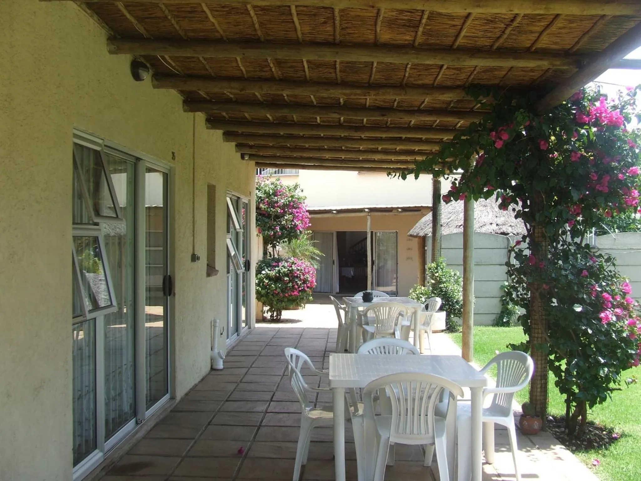 Patio in Dove's Nest Guest House