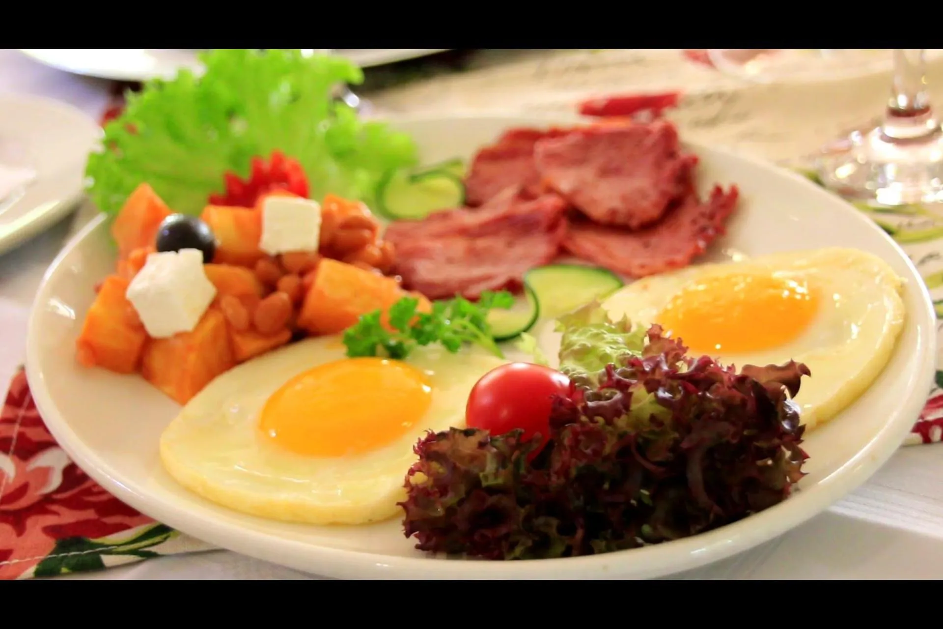 English/Irish breakfast in Dove's Nest Guest House