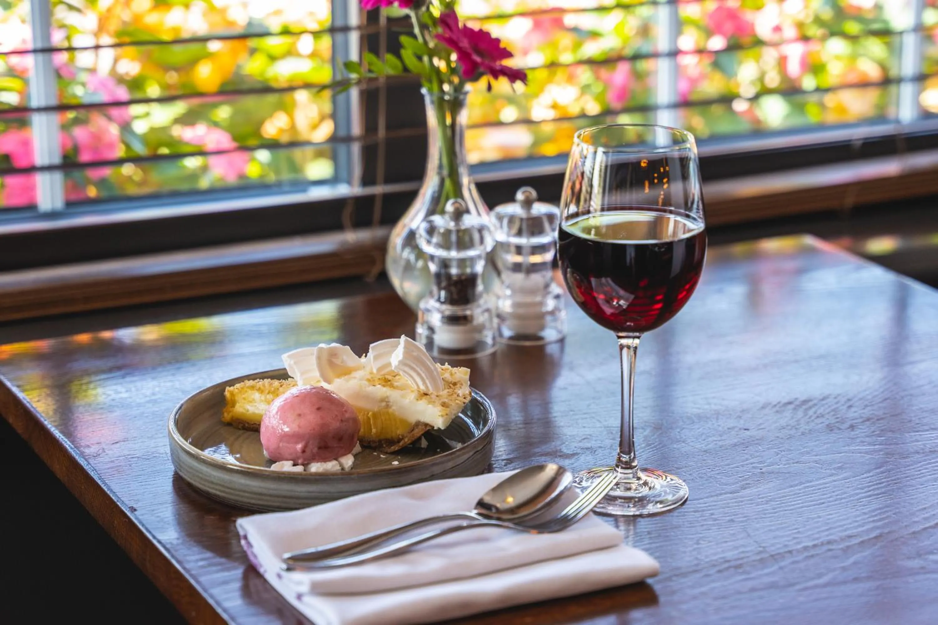 Food in Harper's Steakhouse with Rooms, Southampton Swanwick Marina