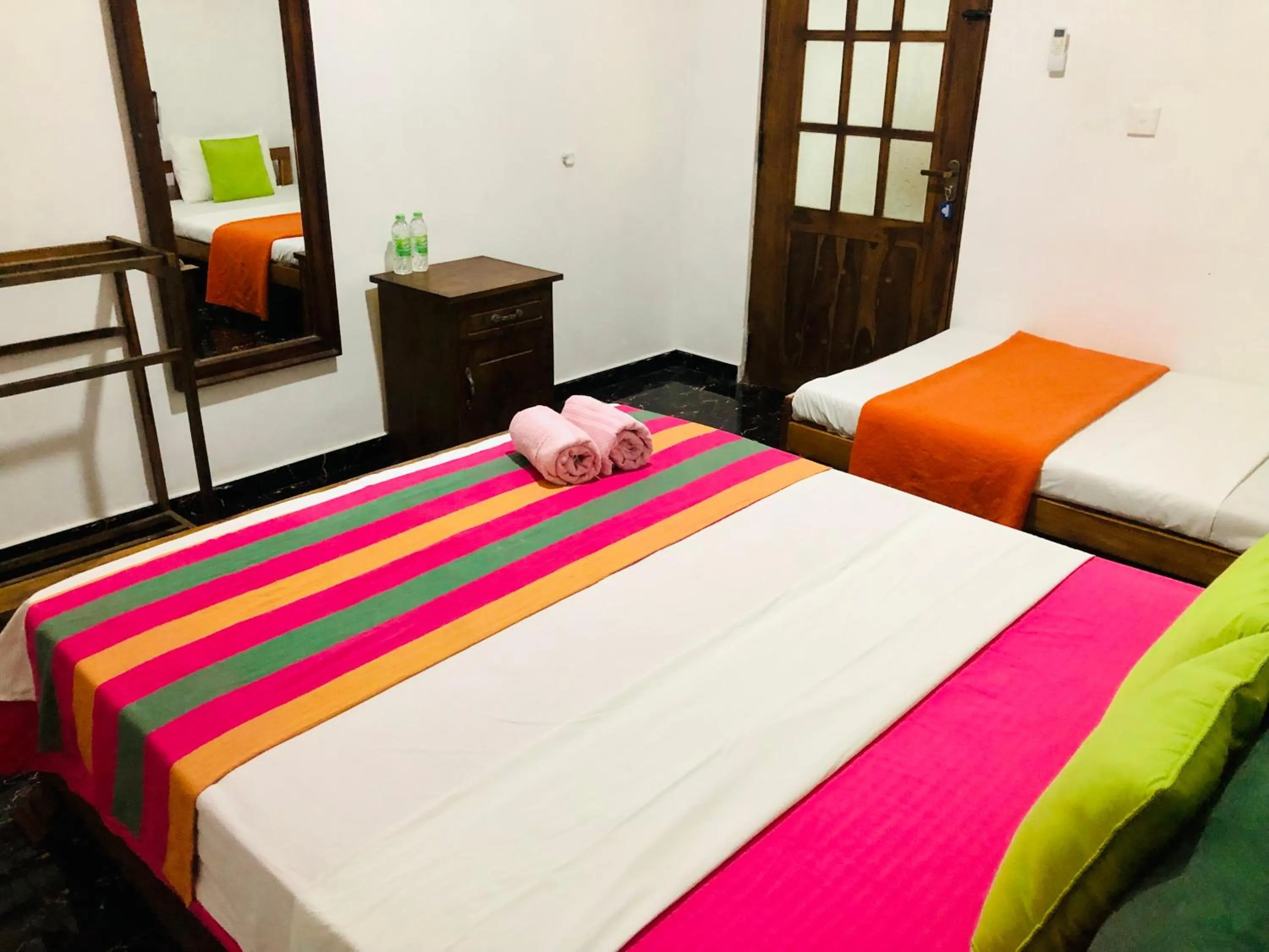 Bed in Bangalawa Resort