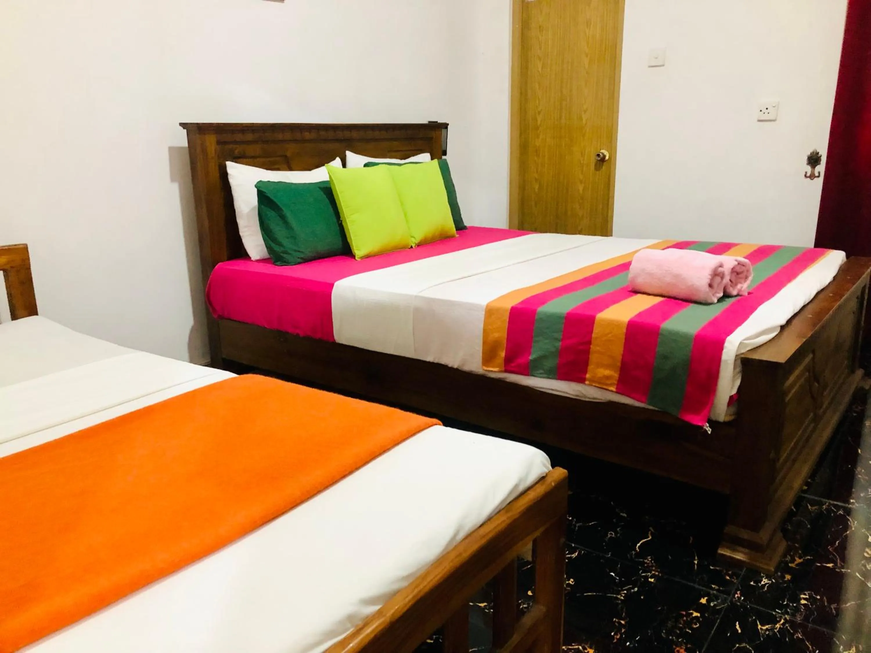 Bed in Bangalawa Resort