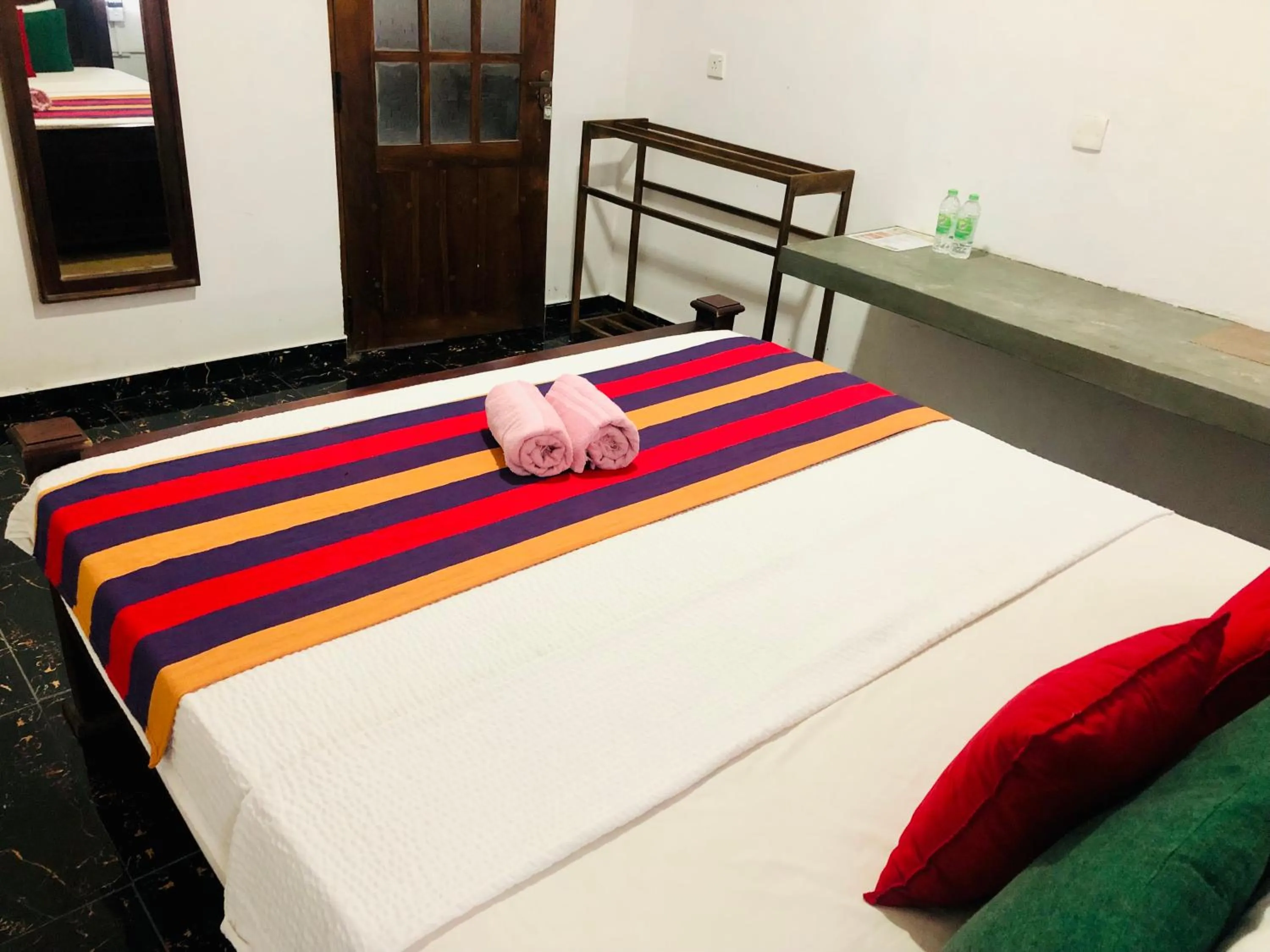 Bed in Bangalawa Resort