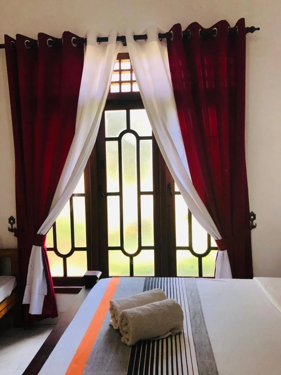 Bed in Bangalawa Resort