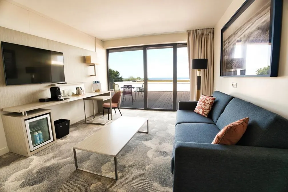 Deluxe Suite with Sea View in Thalazur Cabourg - Hôtel & Spa