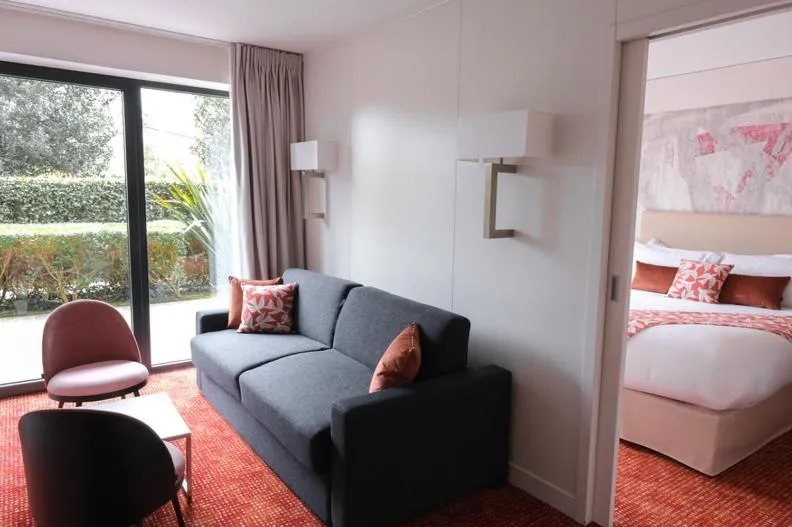 Premium Suite with Garden View in Thalazur Cabourg - Hôtel & Spa