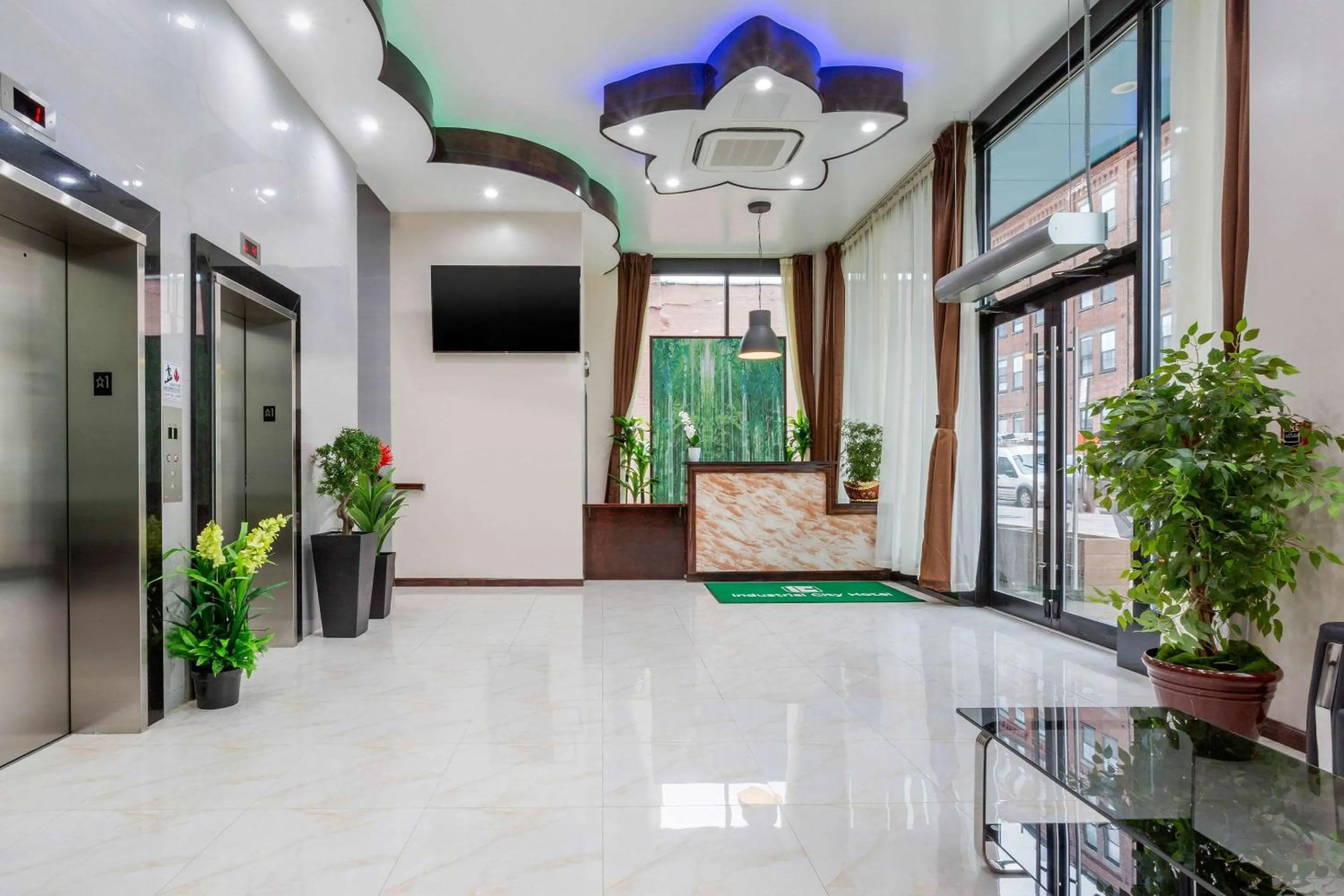 Lobby or reception in The L Hotel