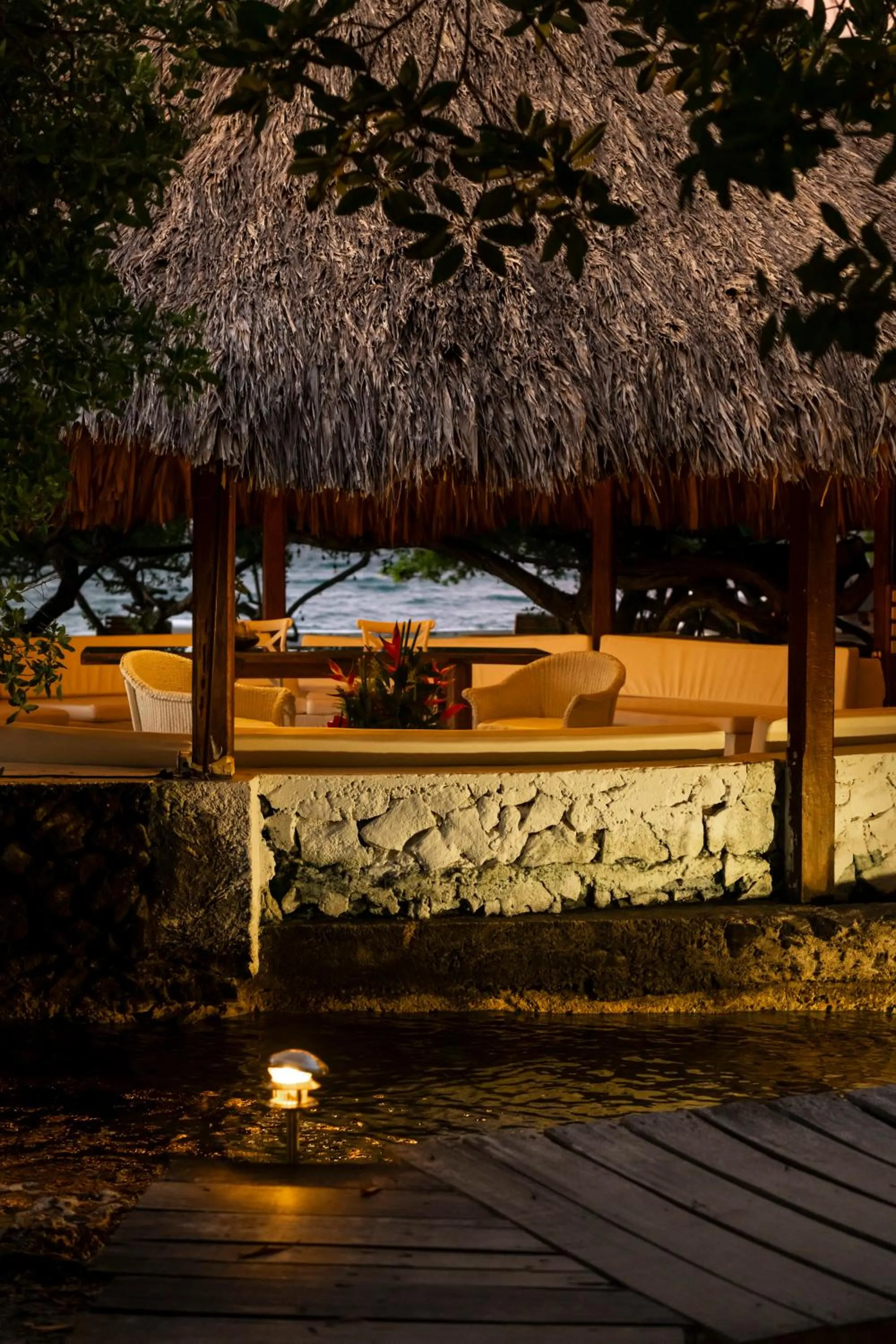 Living room in Hotel Coralina Island