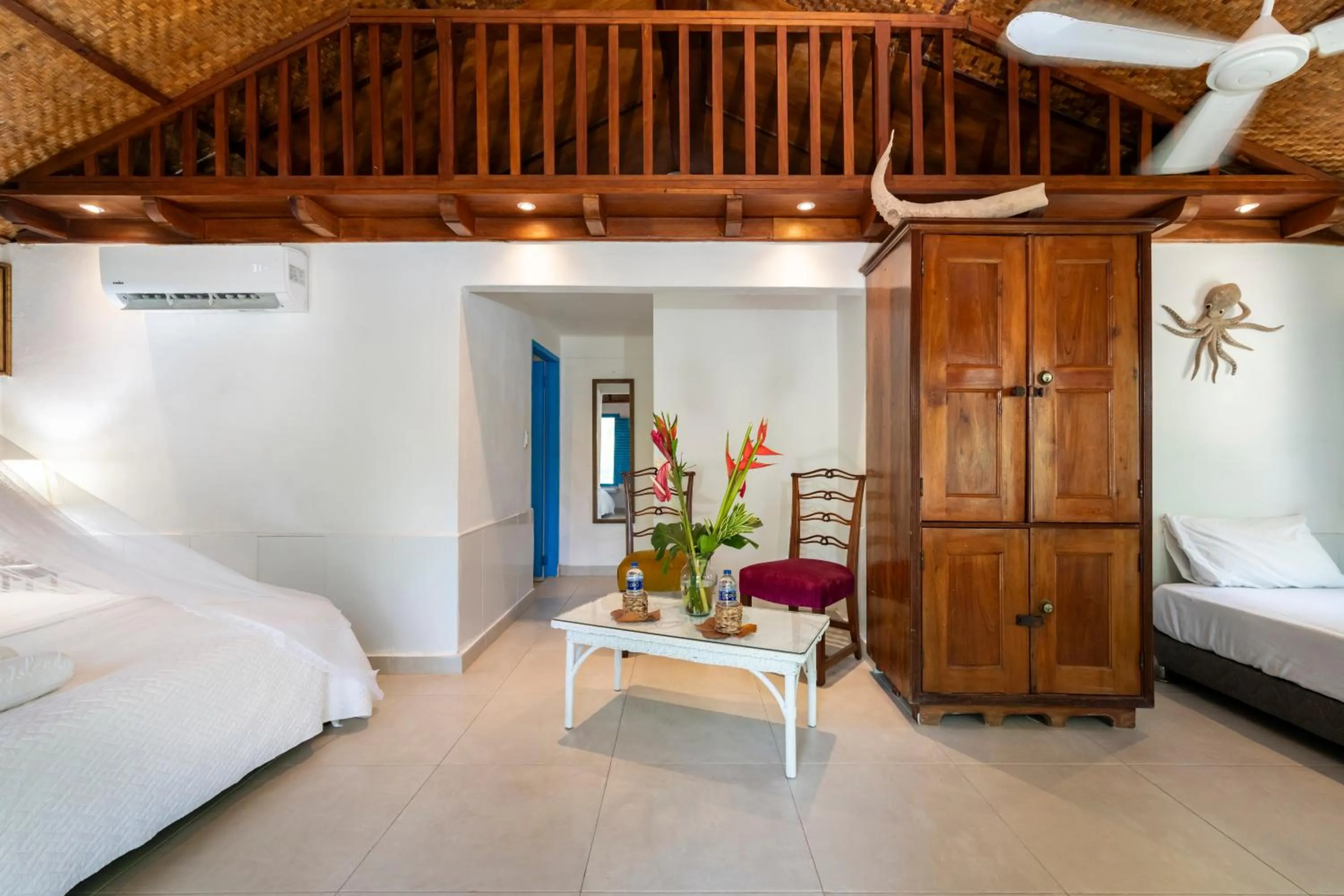 Bedroom, Bed in Hotel Coralina Island