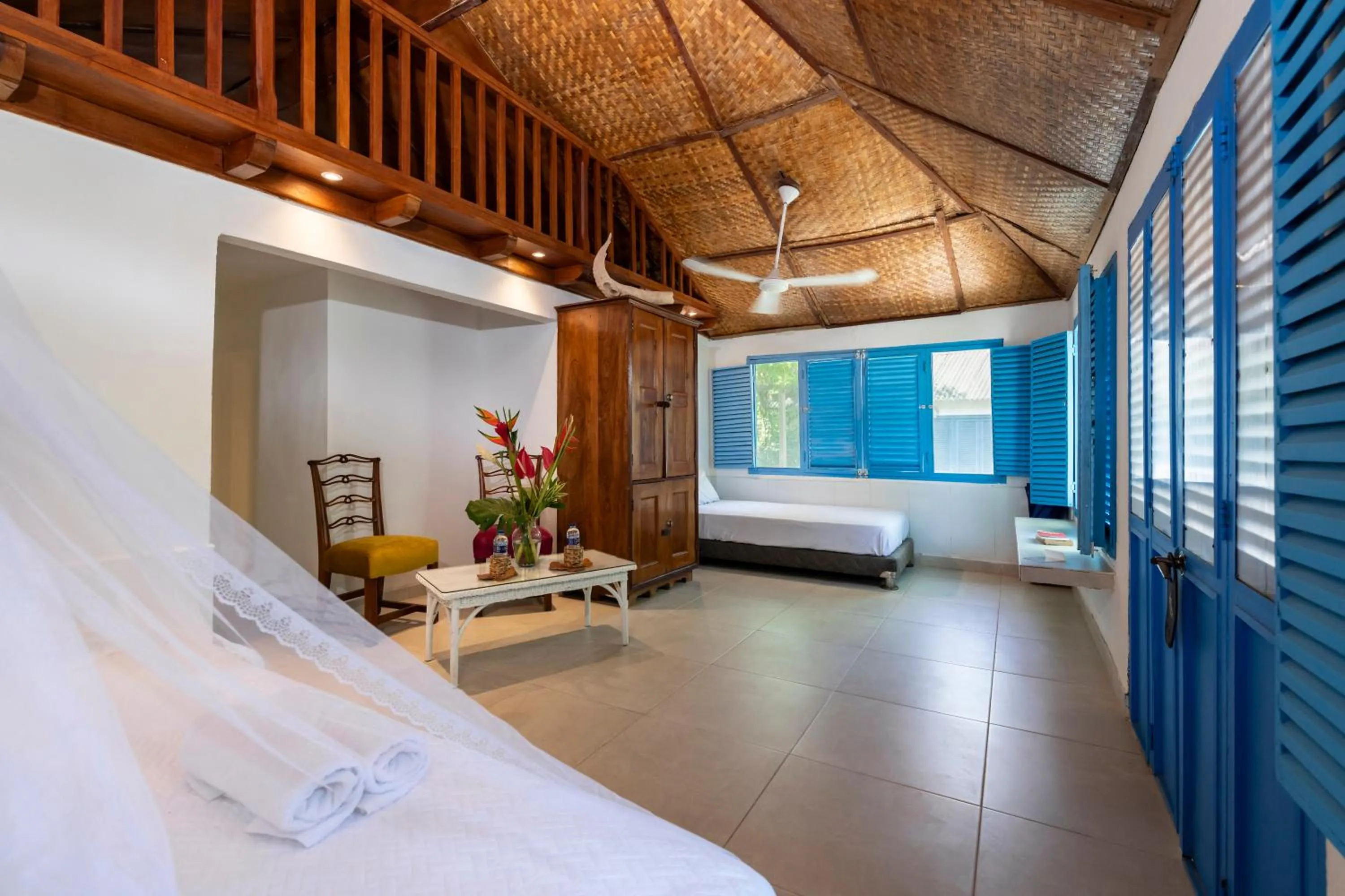 Bedroom, Bed in Hotel Coralina Island