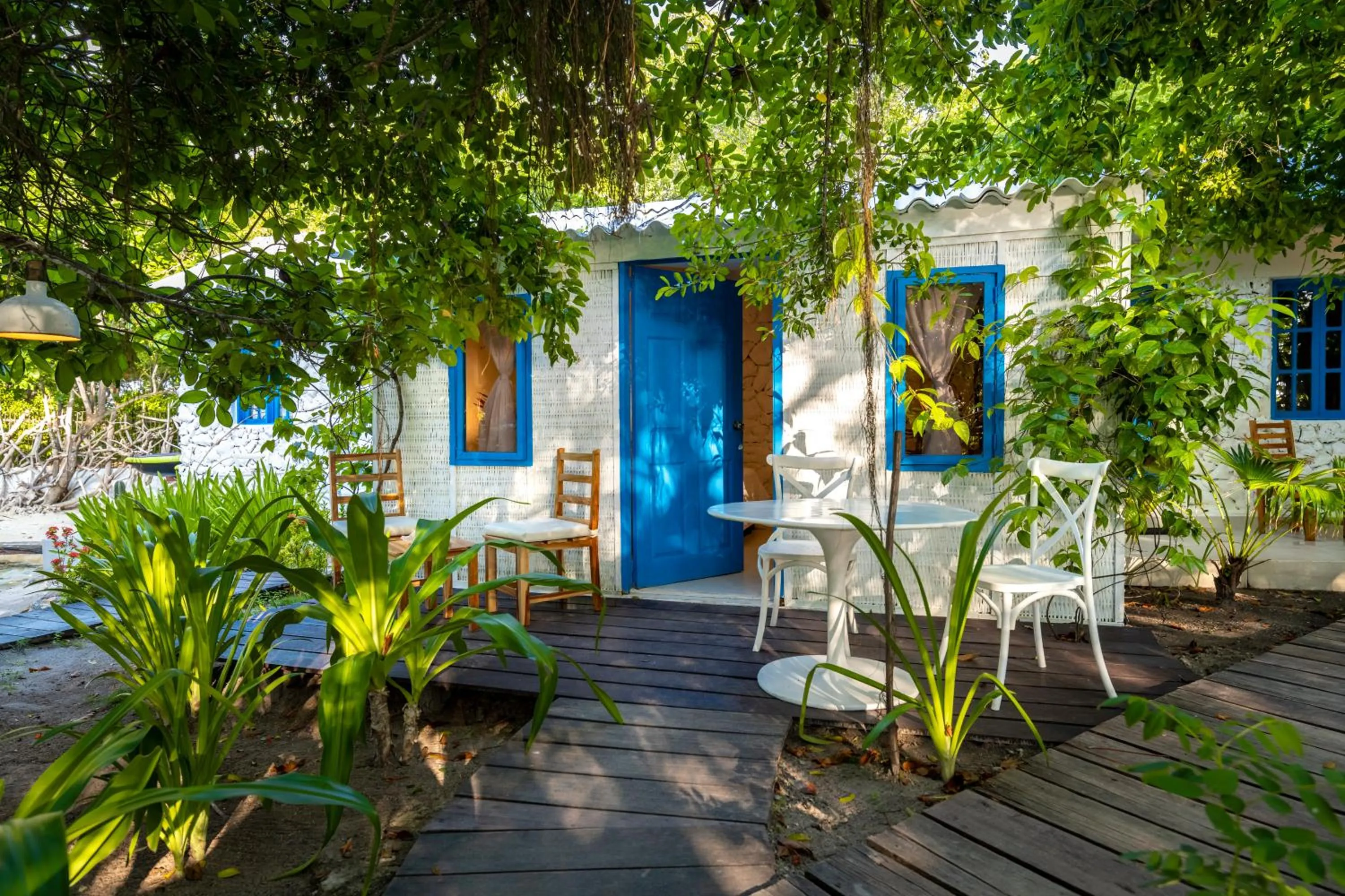 Garden in Hotel Coralina Island