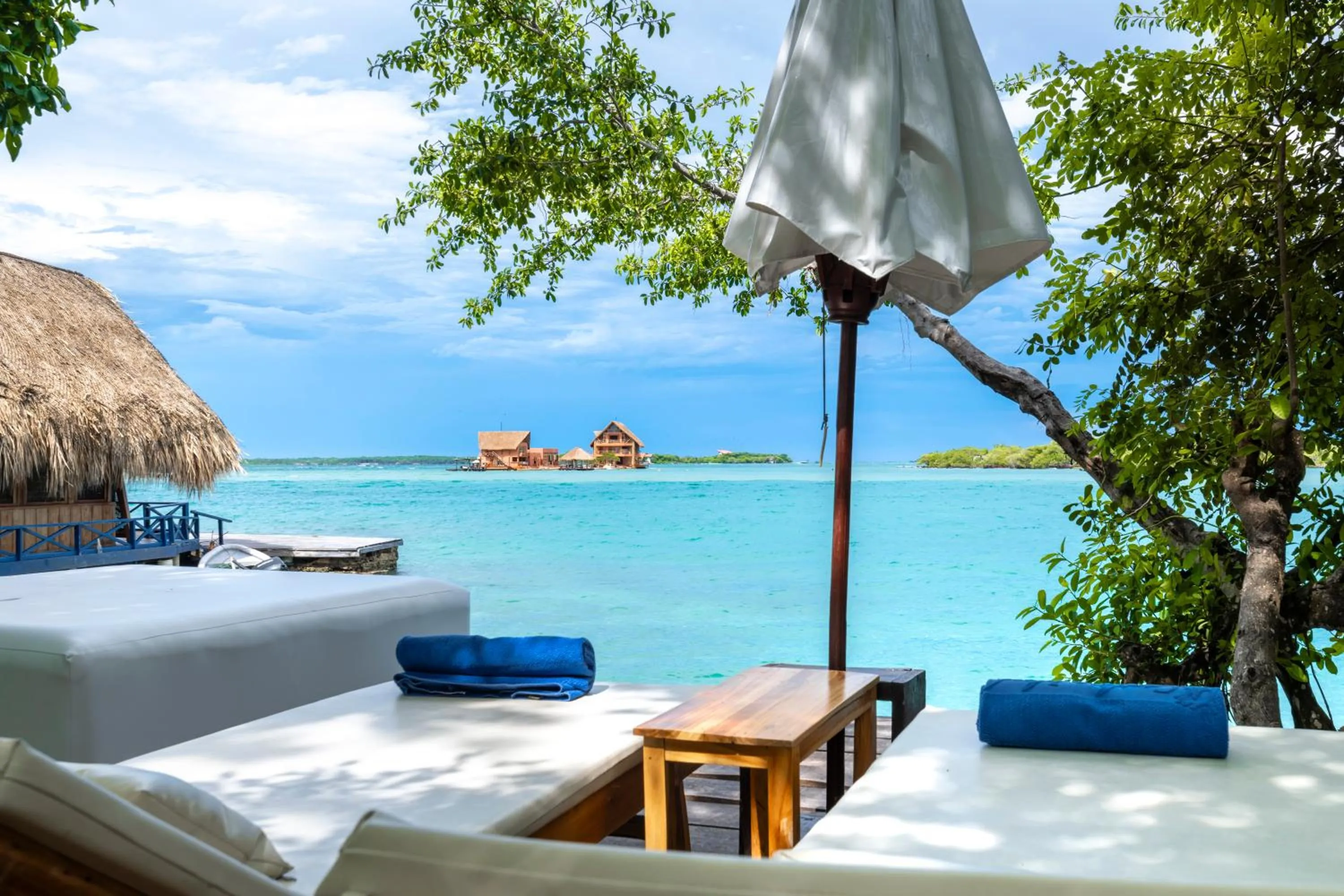 Garden view in Hotel Coralina Island