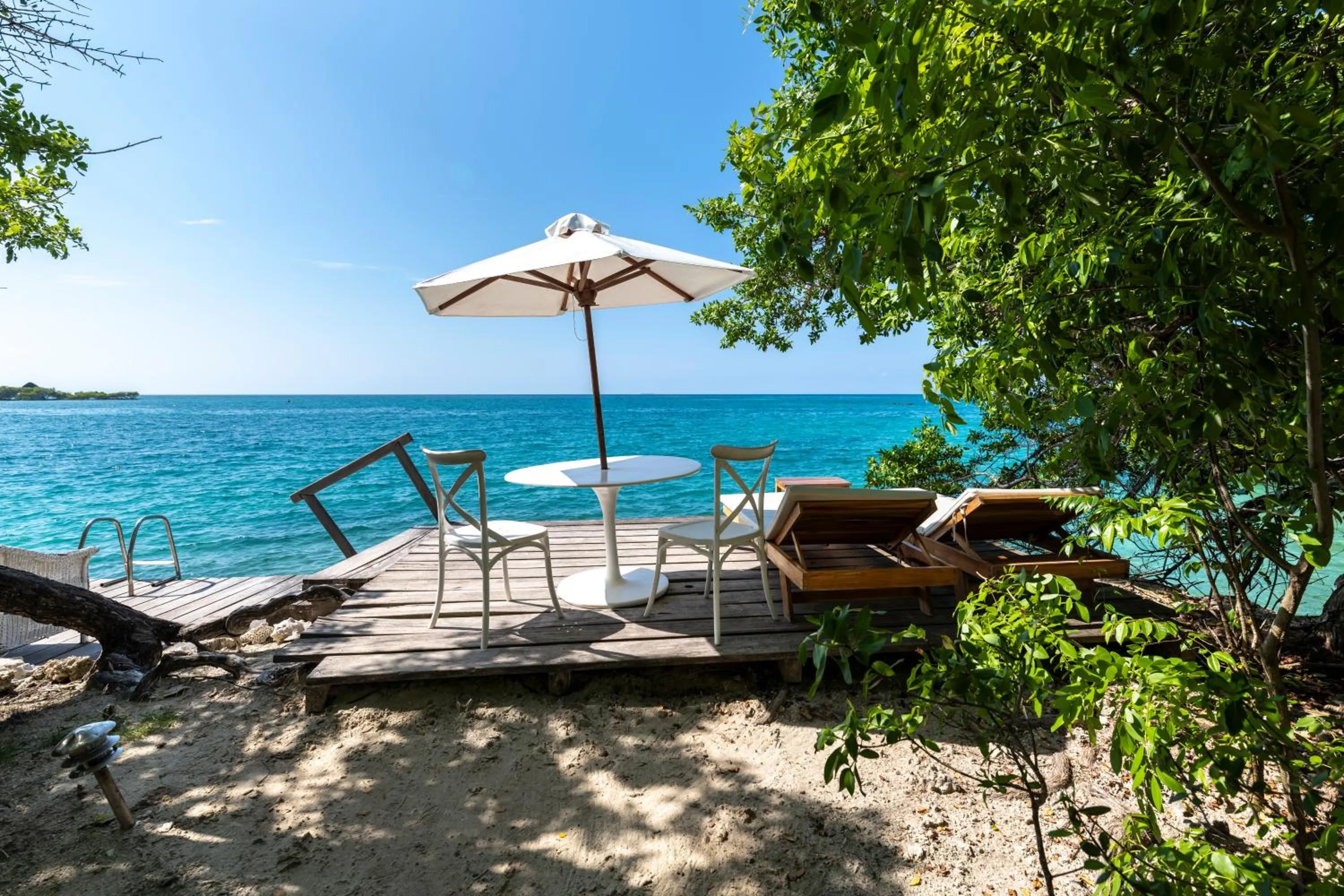 Balcony/Terrace in Hotel Coralina Island