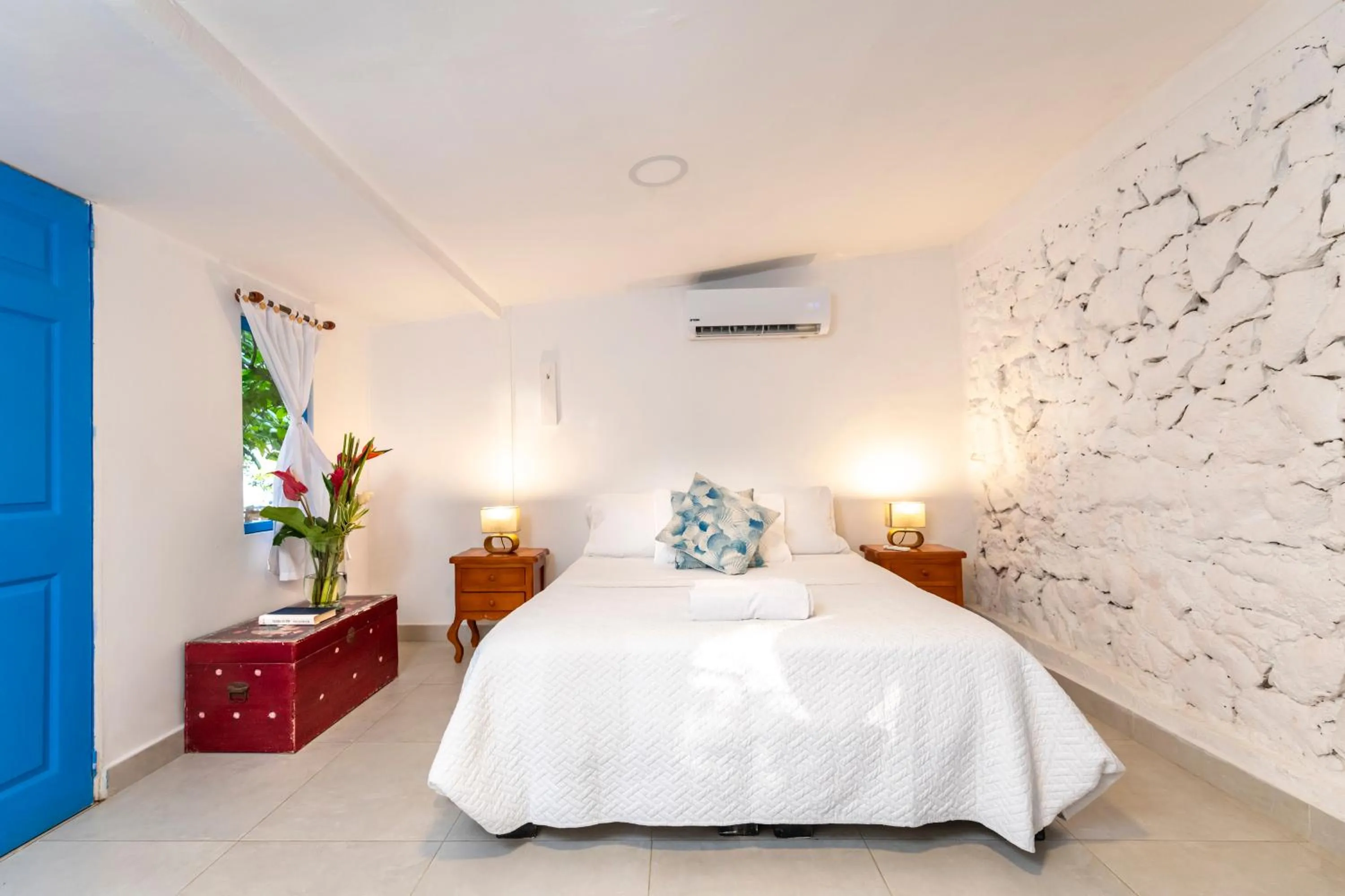 Bedroom, Bed in Hotel Coralina Island