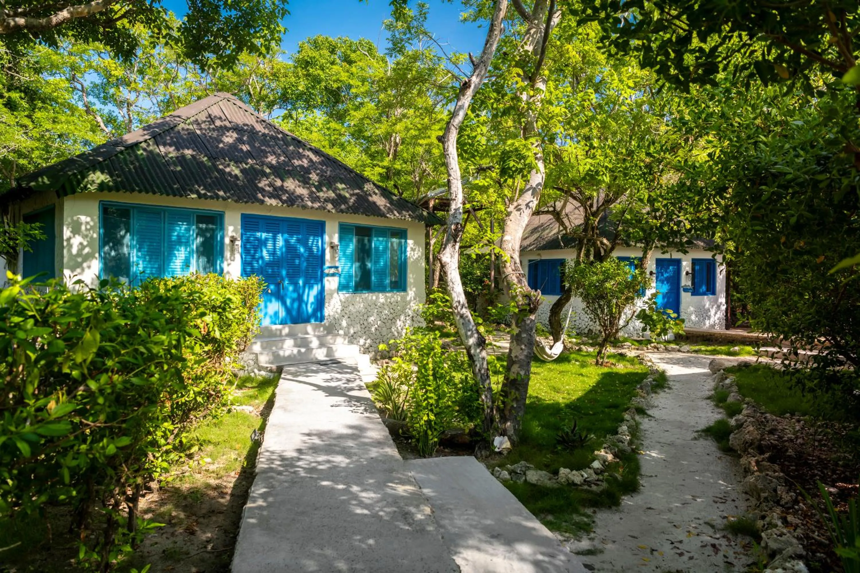 Garden in Hotel Coralina Island