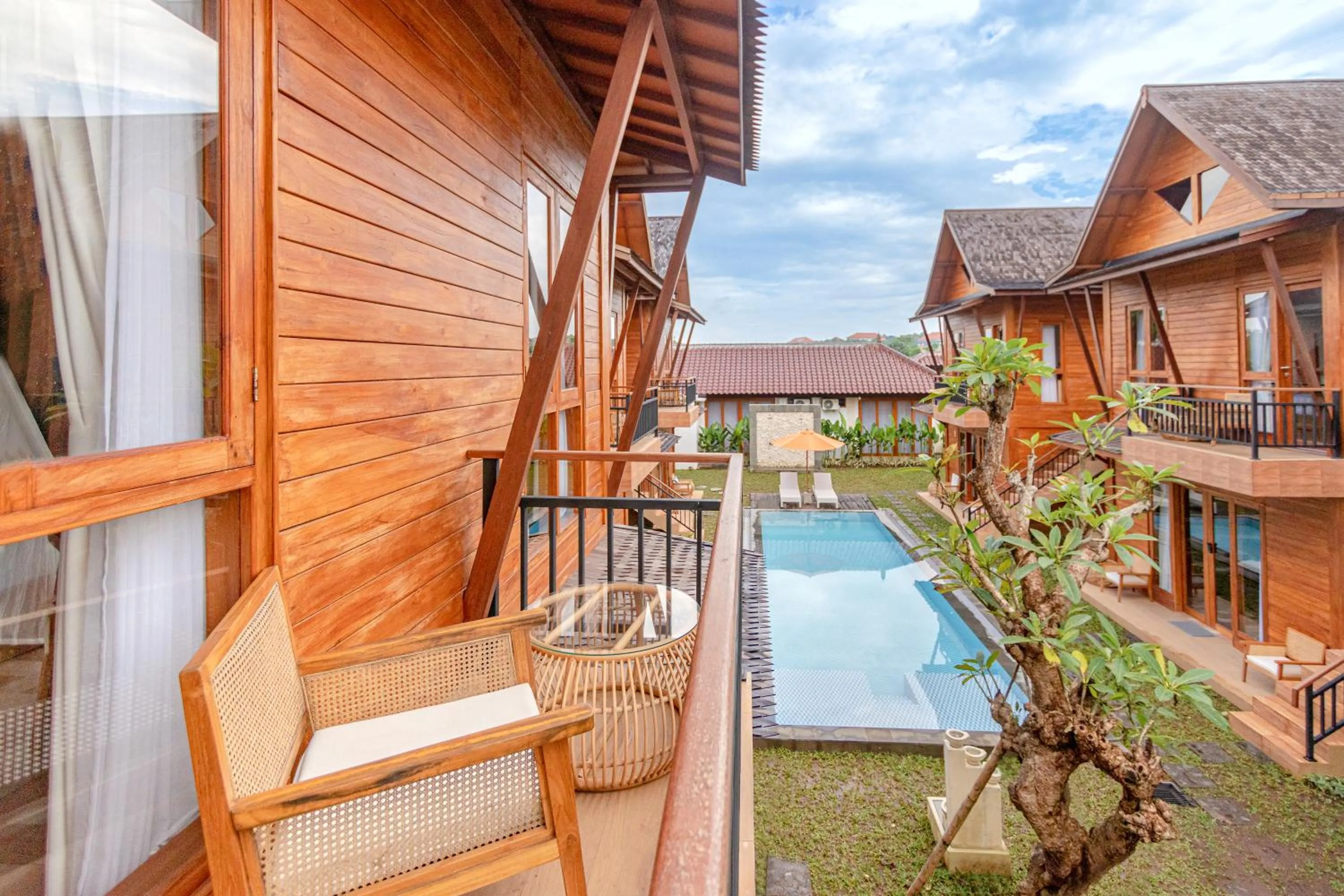 Balcony/Terrace in Kubu GWK Resort
