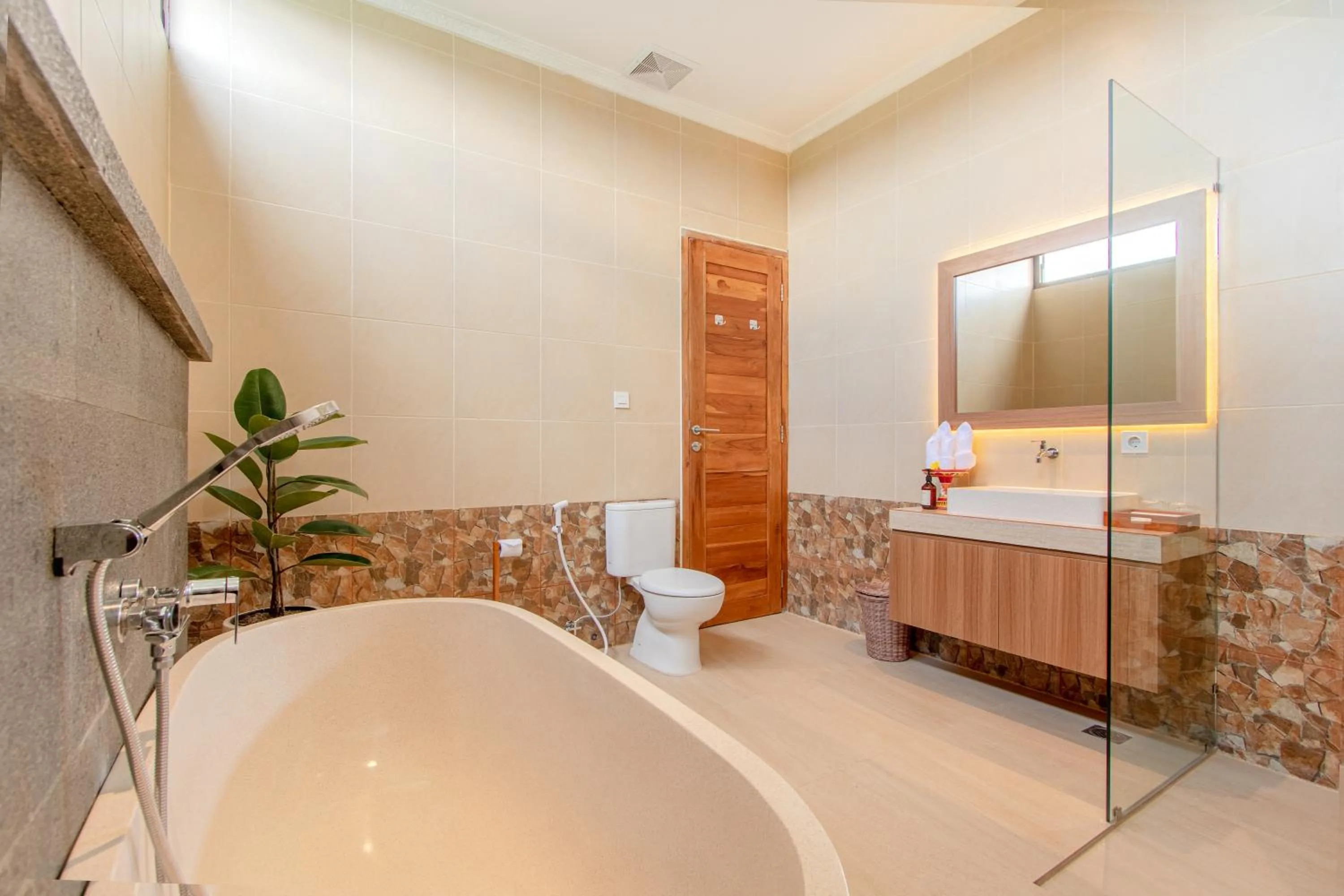 Bathroom in Kubu GWK Resort