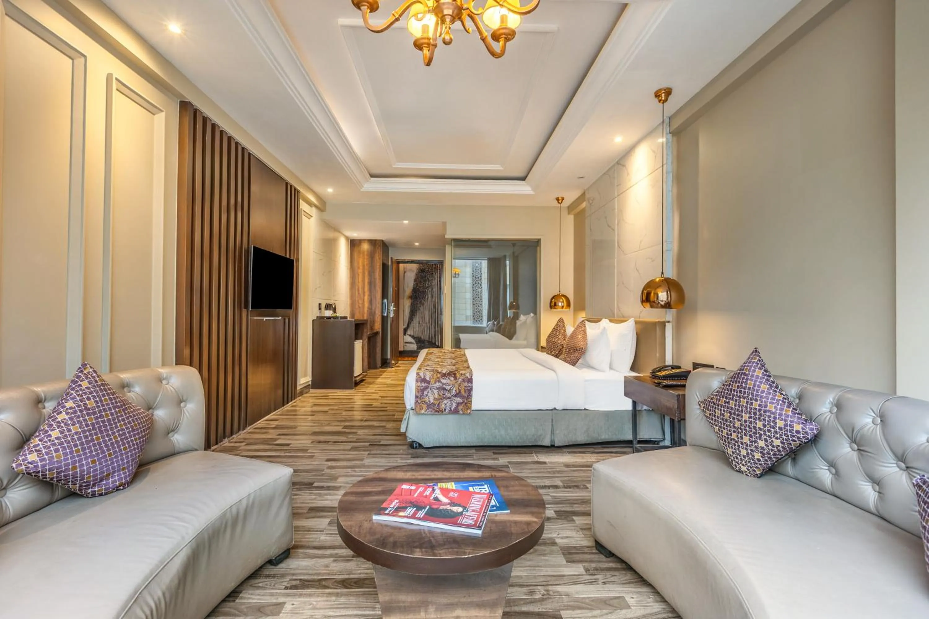 Bed in Sterling Palm Bliss Wellness Resort, Rishikesh