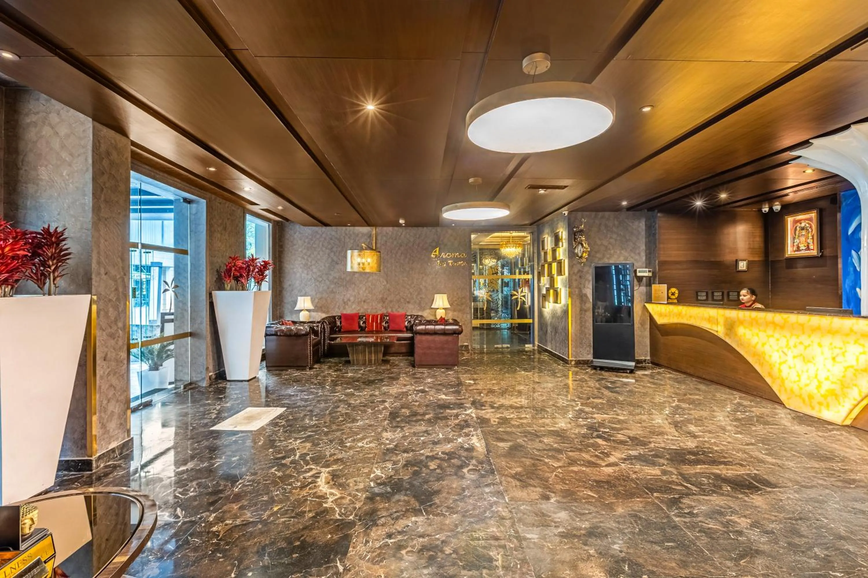 Lobby or reception in Sterling Palm Bliss Wellness Resort, Rishikesh