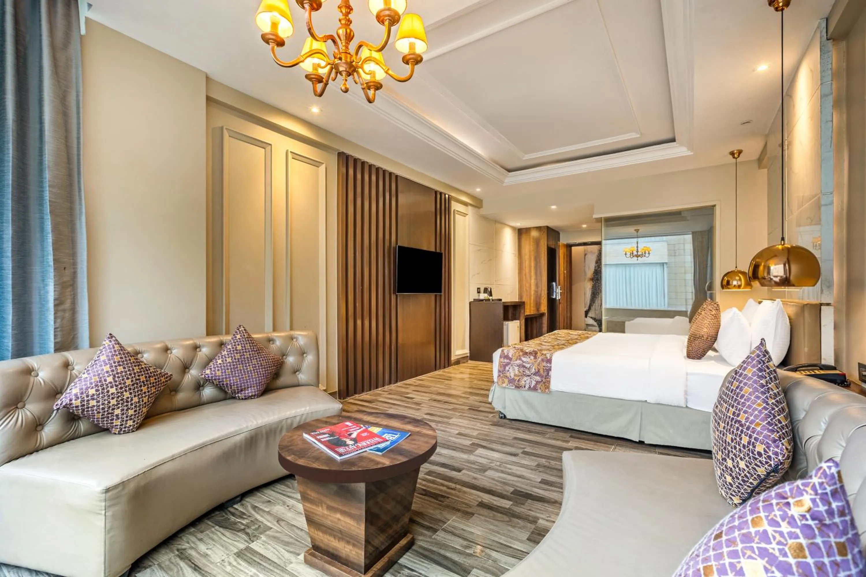 Photo of the whole room, Bed in Sterling Palm Bliss Wellness Resort, Rishikesh