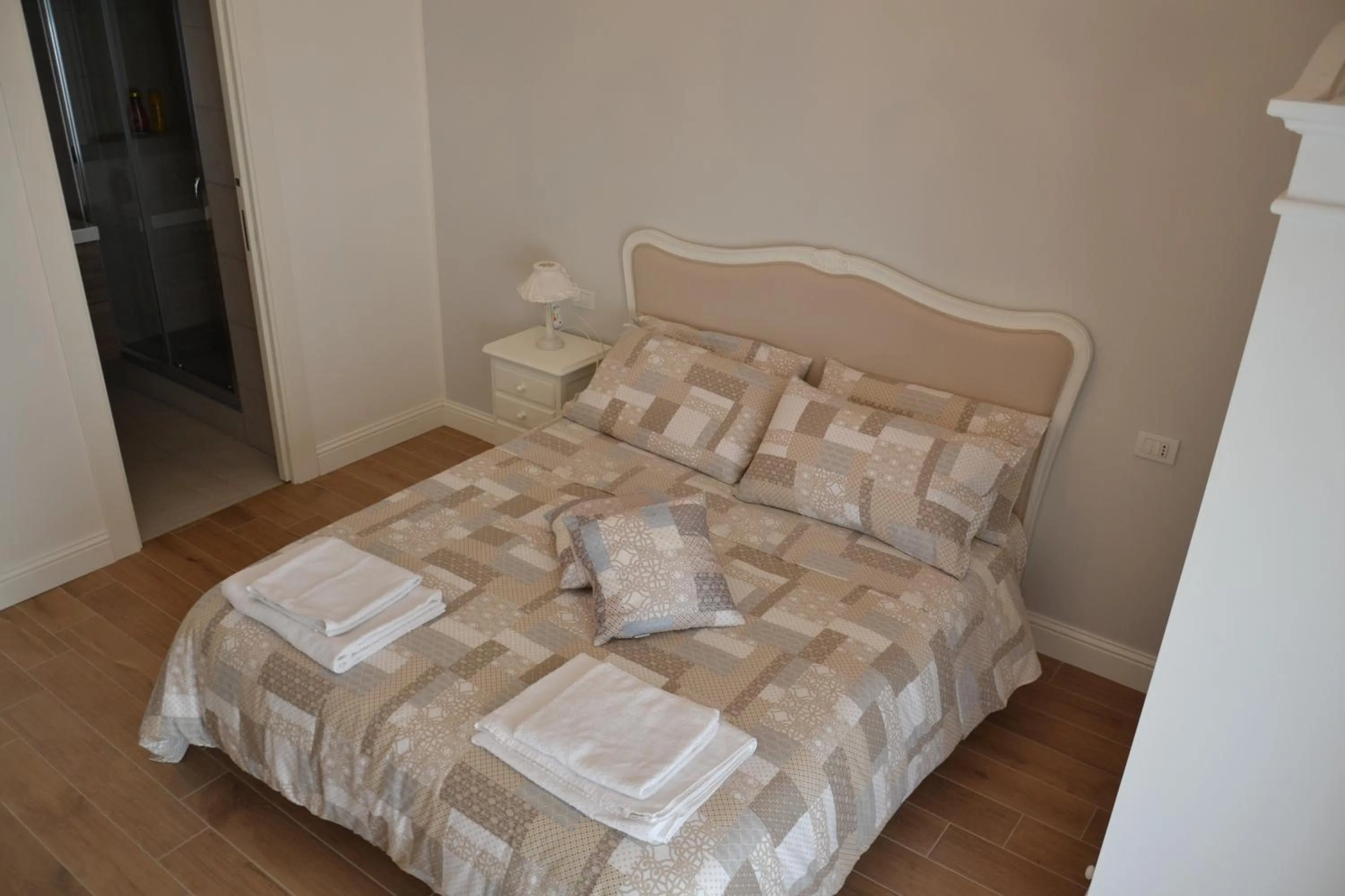 Bed in B&B Coffee and City Pompei