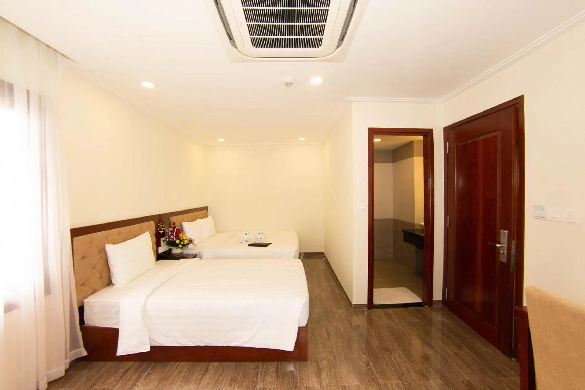Bed in Trường Hải Hotel