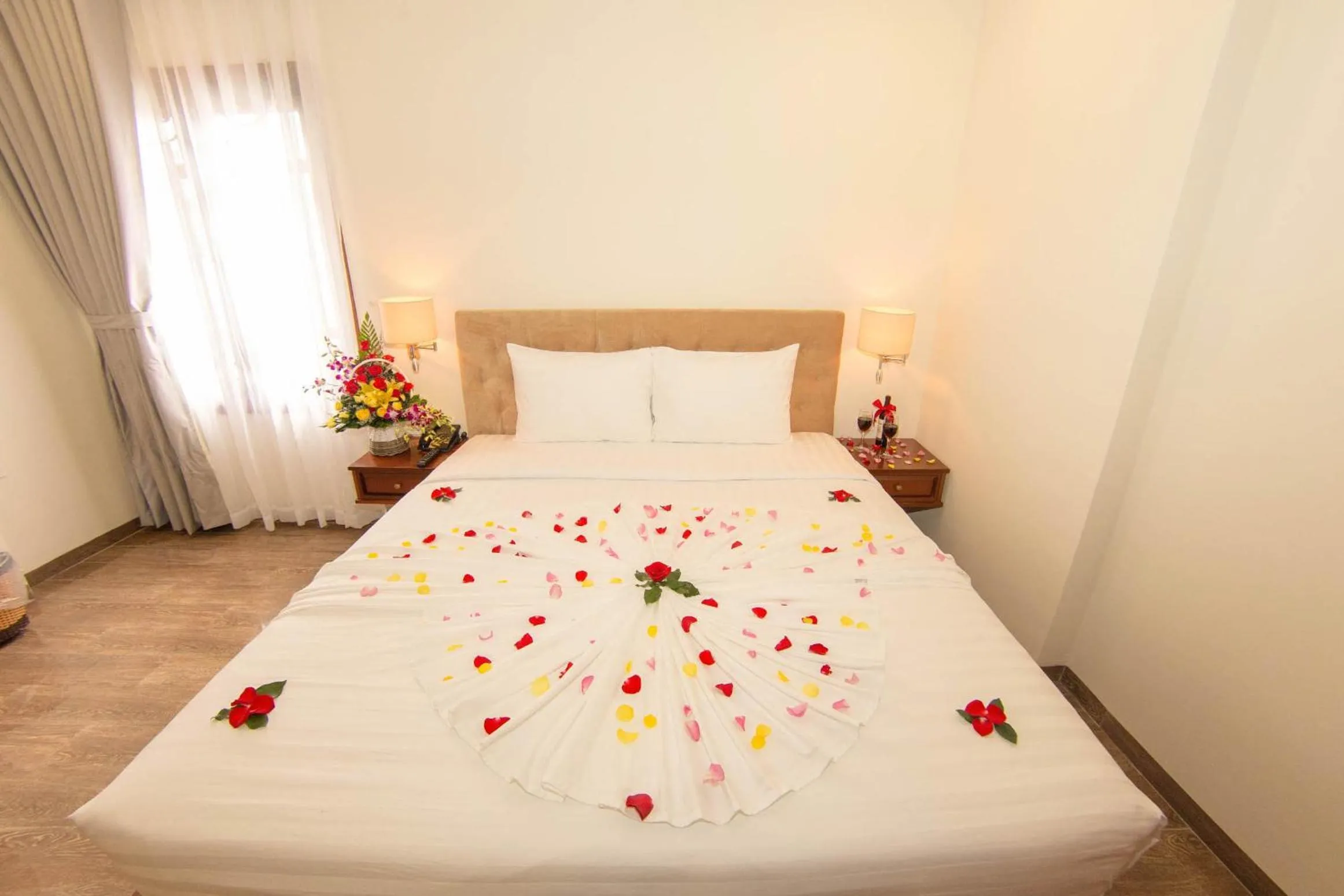 Bed in Trường Hải Hotel