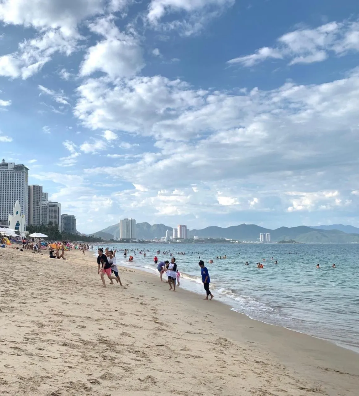 Beach in Trường Hải Hotel