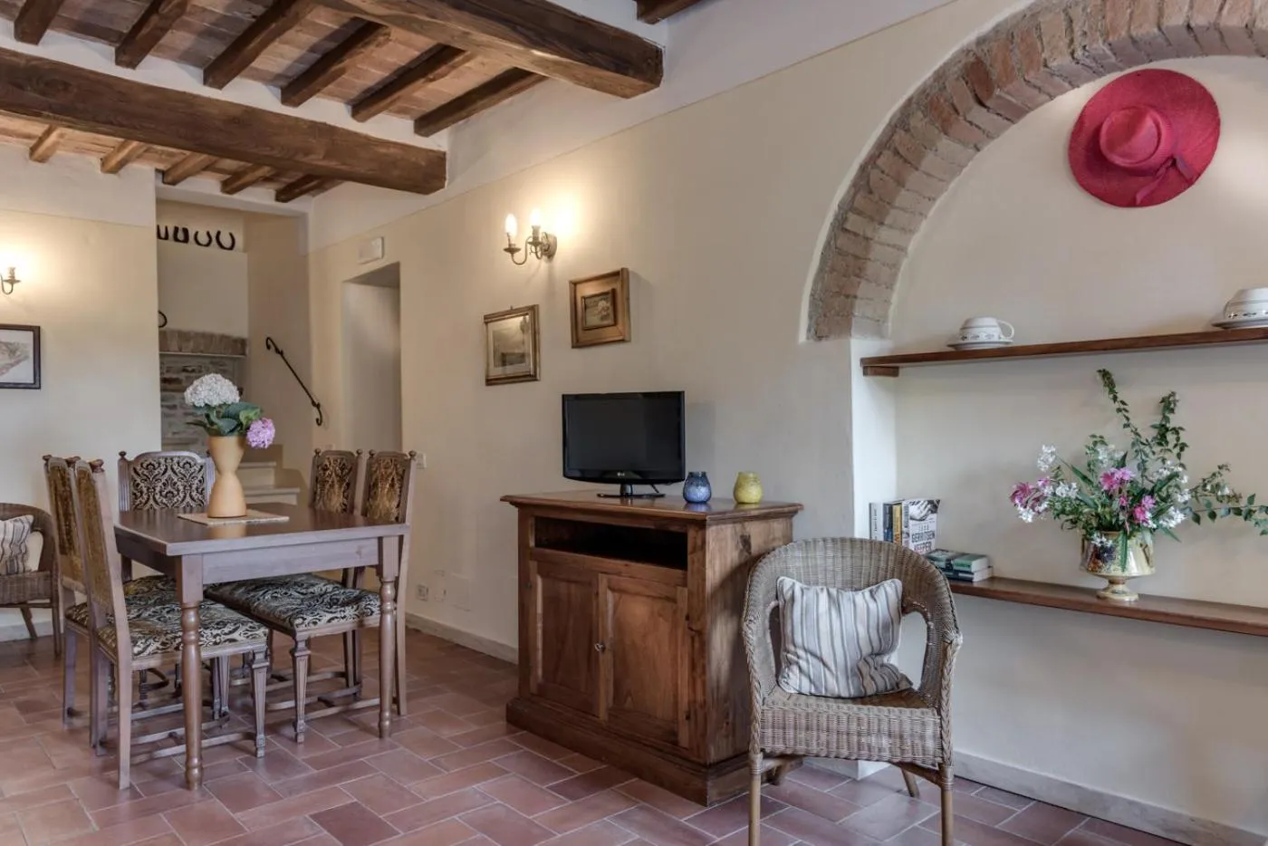 Living room in Borgo Al Cerro