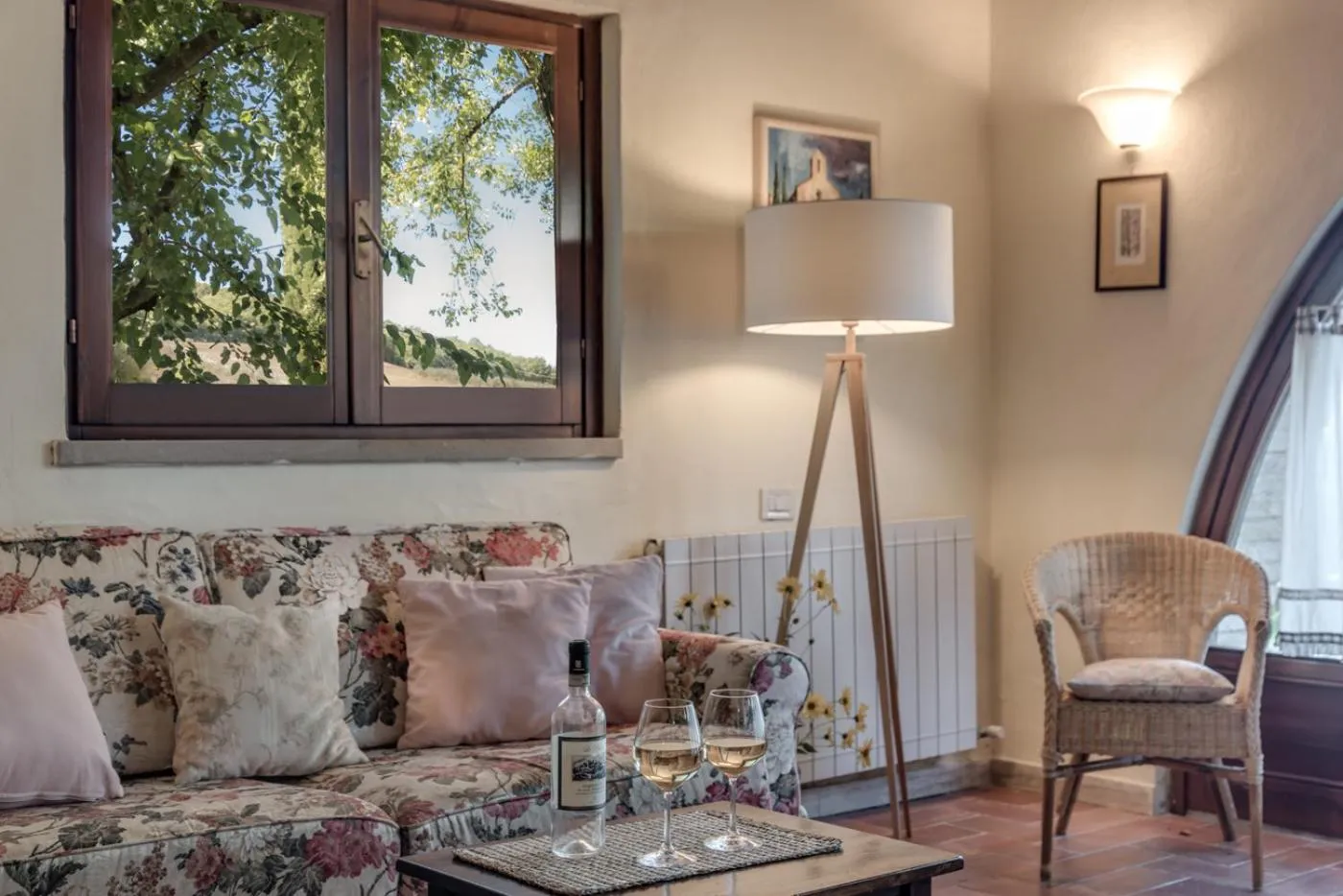 Living room in Borgo Al Cerro