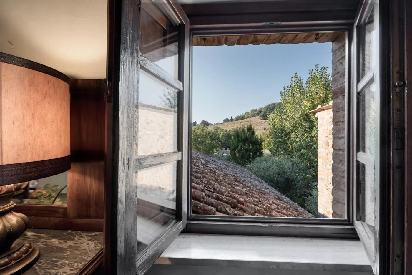 Garden view in Borgo Al Cerro