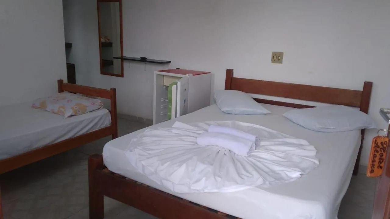 Bedroom, Bed in Hotel Alaska