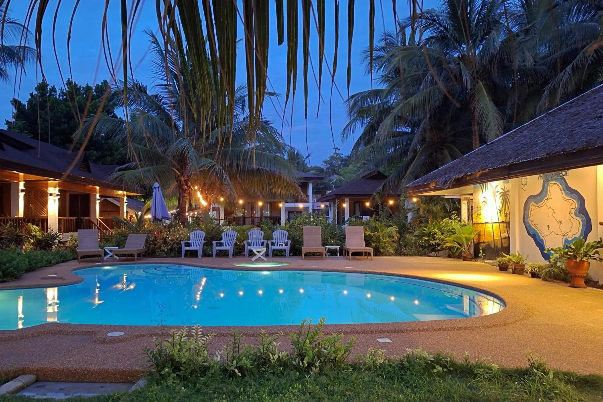 Night in White Villas Resort