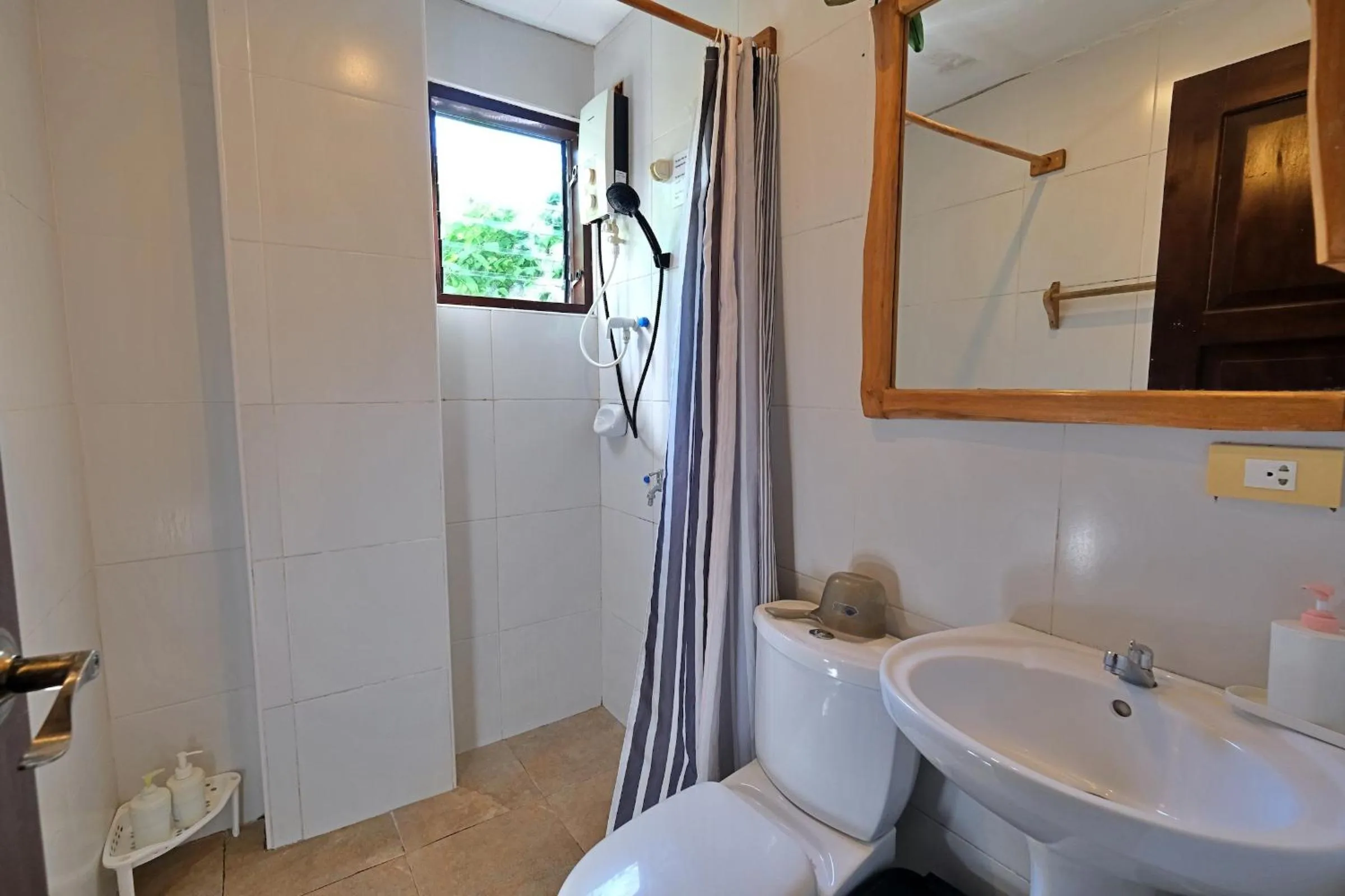 Shower in White Villas Resort
