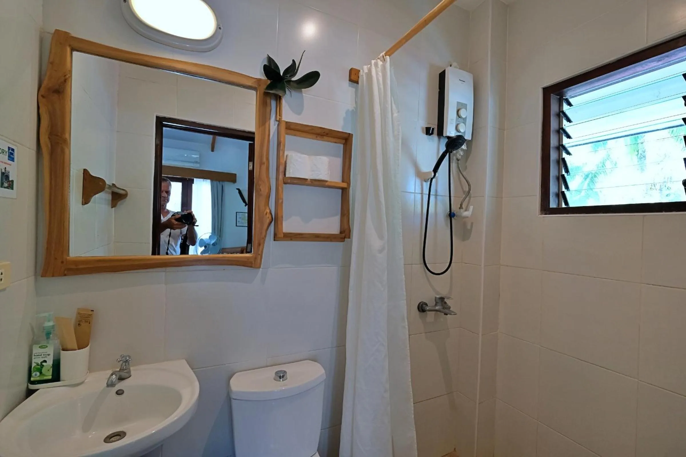 Shower in White Villas Resort