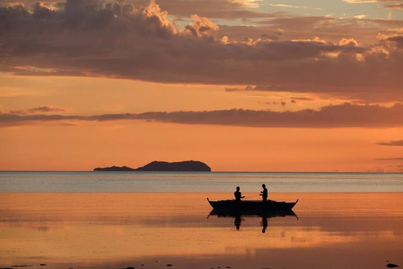People in White Villas Resort