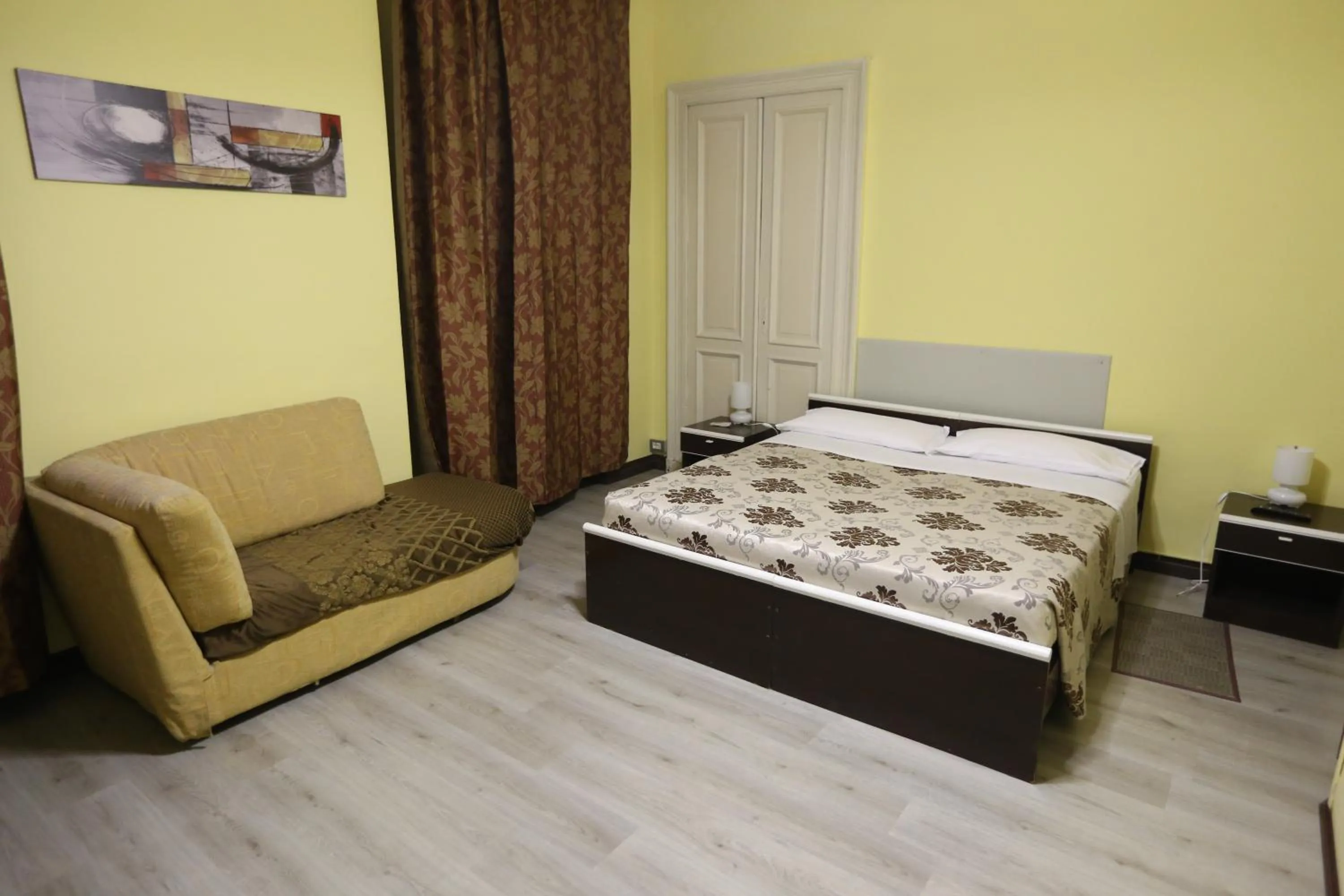 Bed in Hotel Vinzaglio