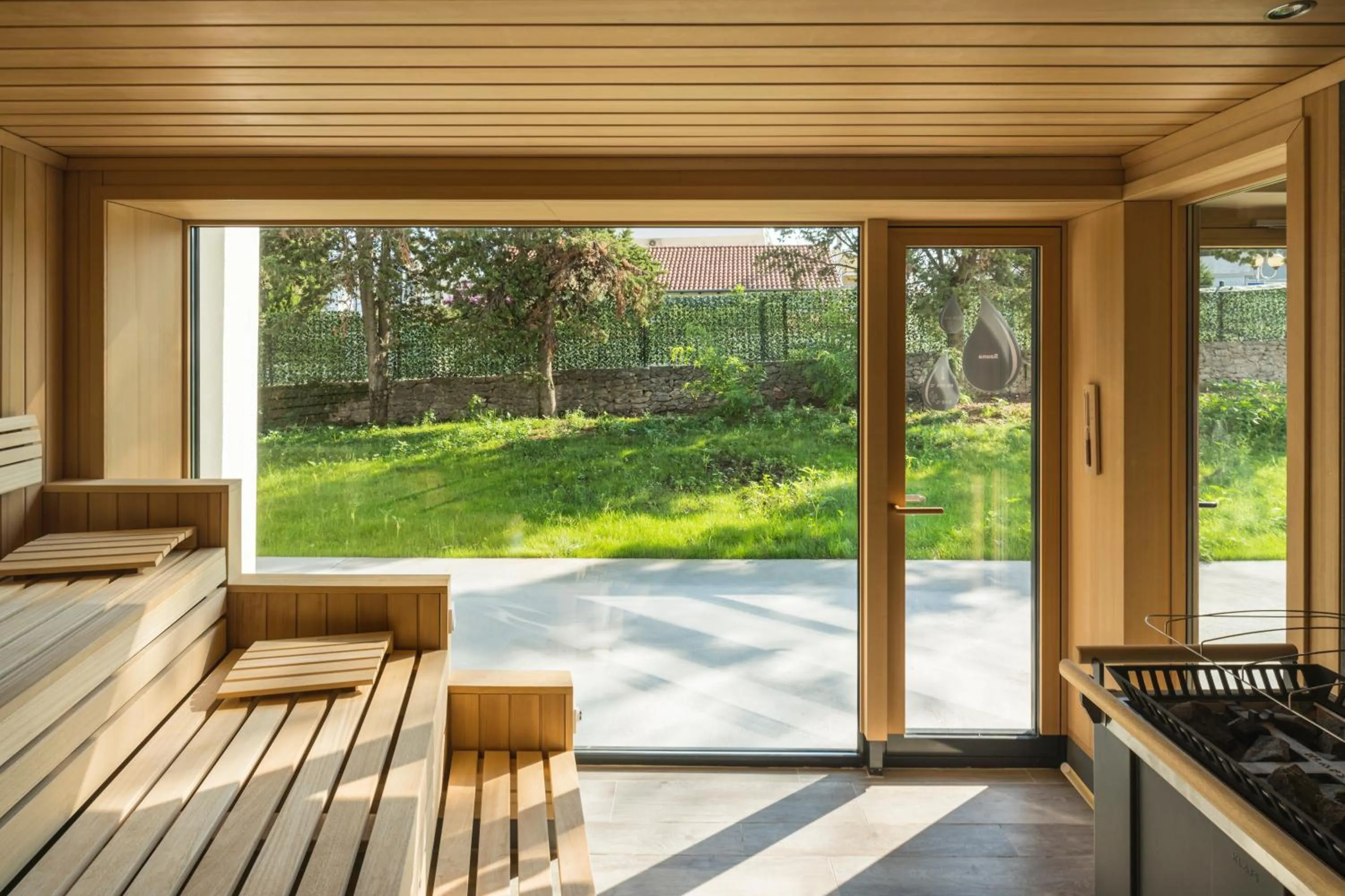 Sauna in Falkensteiner Premium Mobile Homes and Camping Zadar