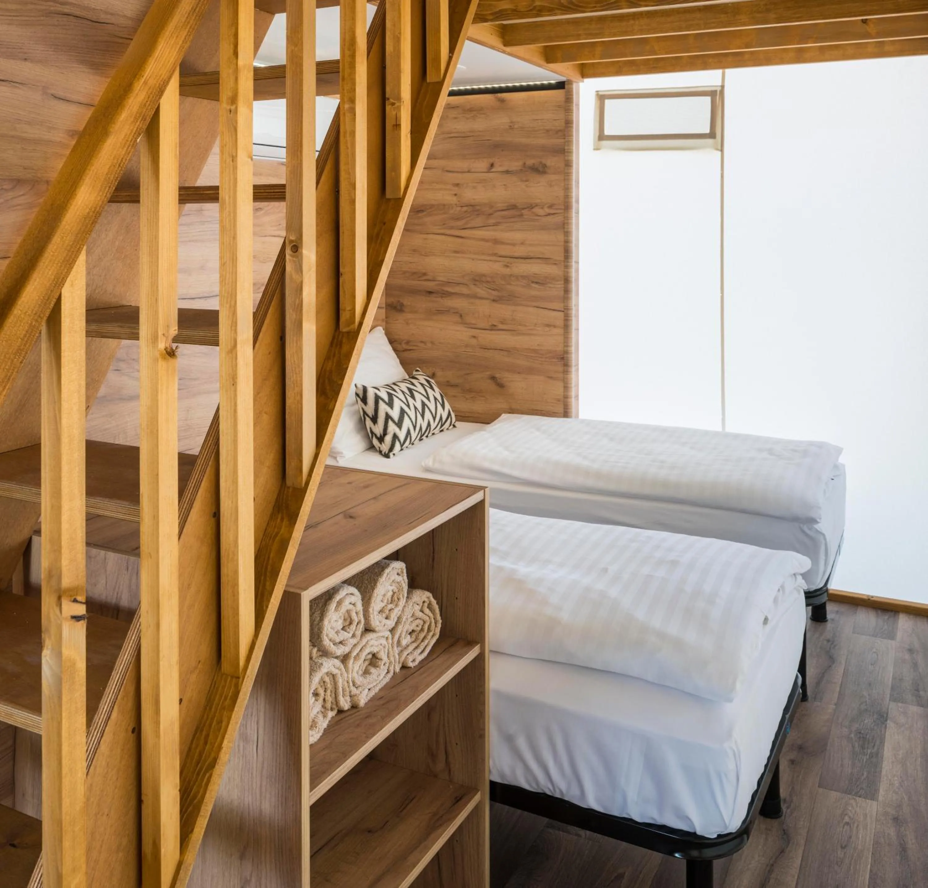 Bed in Falkensteiner Premium Mobile Homes and Camping Zadar