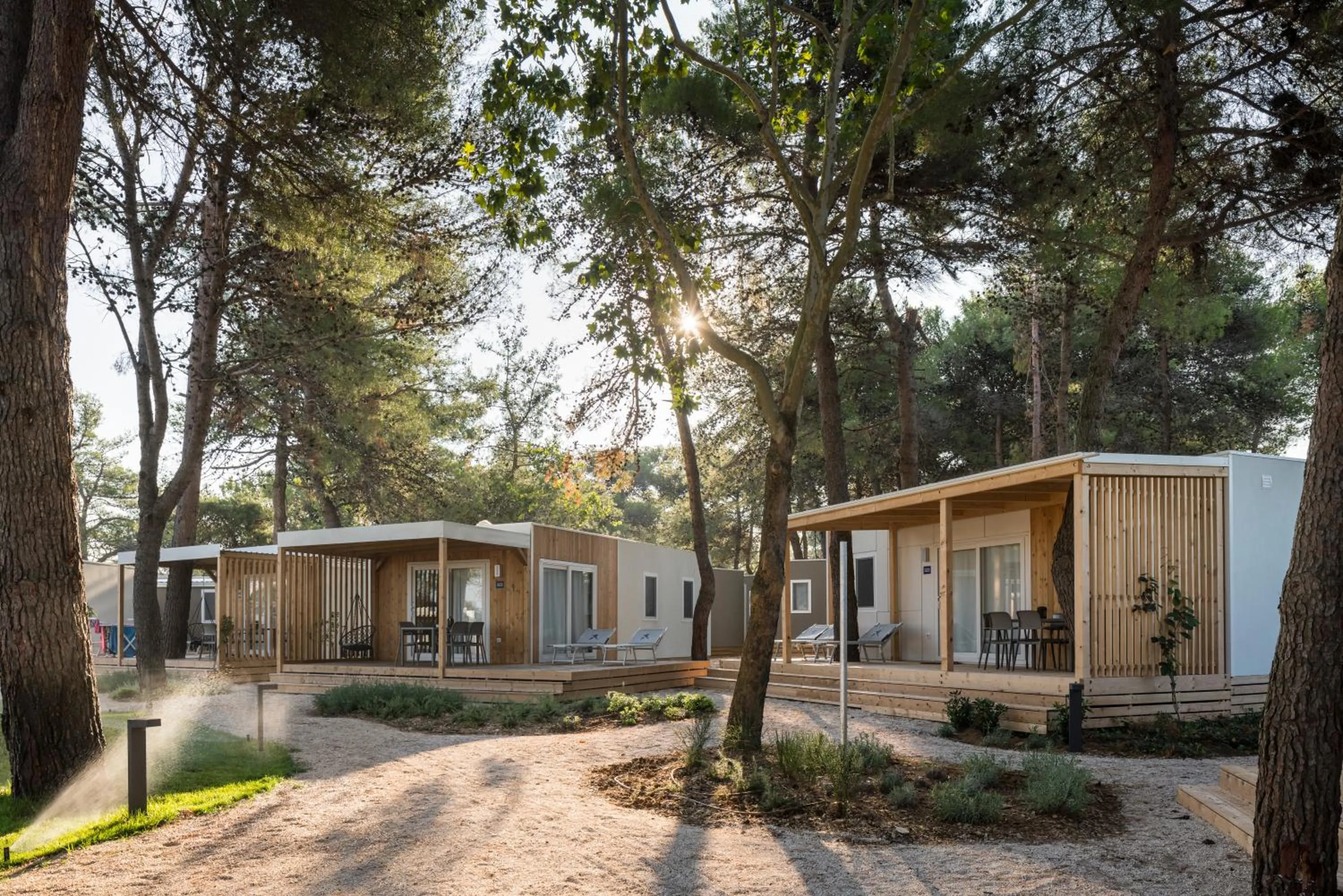 Property building in Falkensteiner Premium Mobile Homes and Camping Zadar